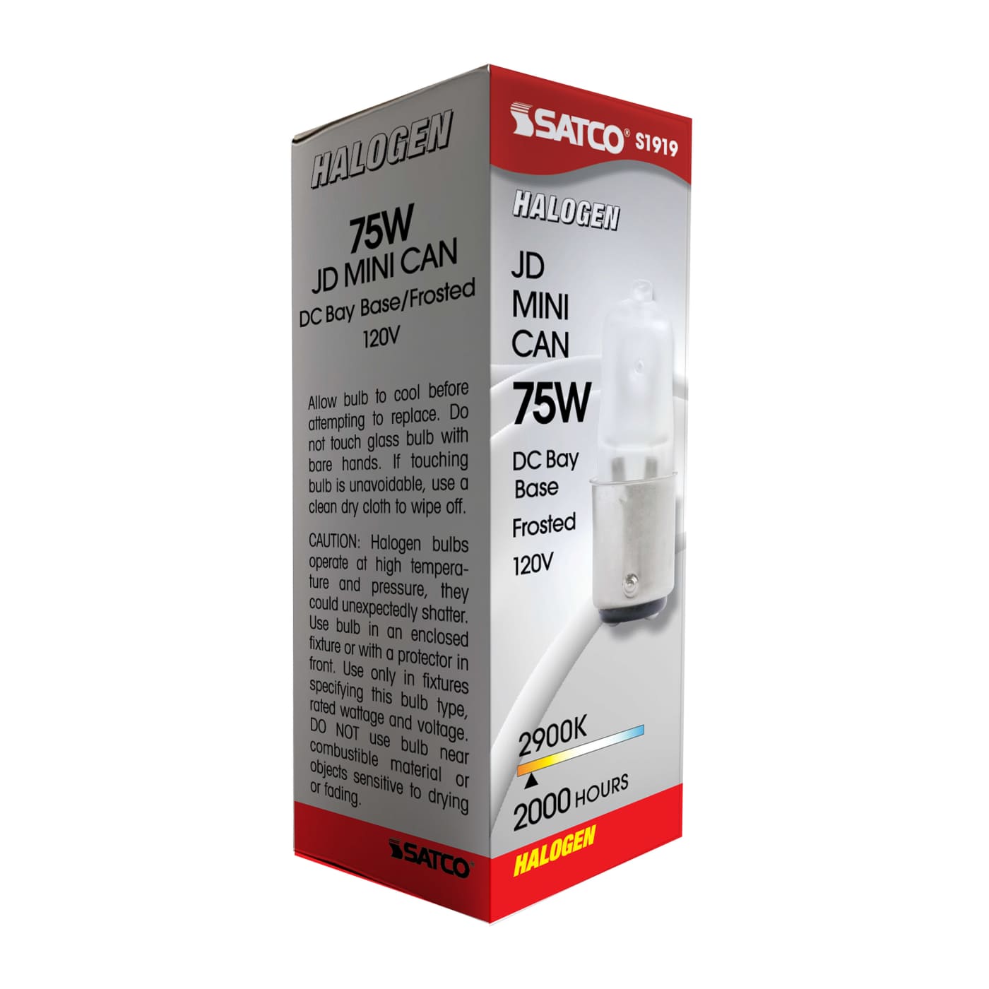 75W D.C. BAY FROSTED 120V. - S1919