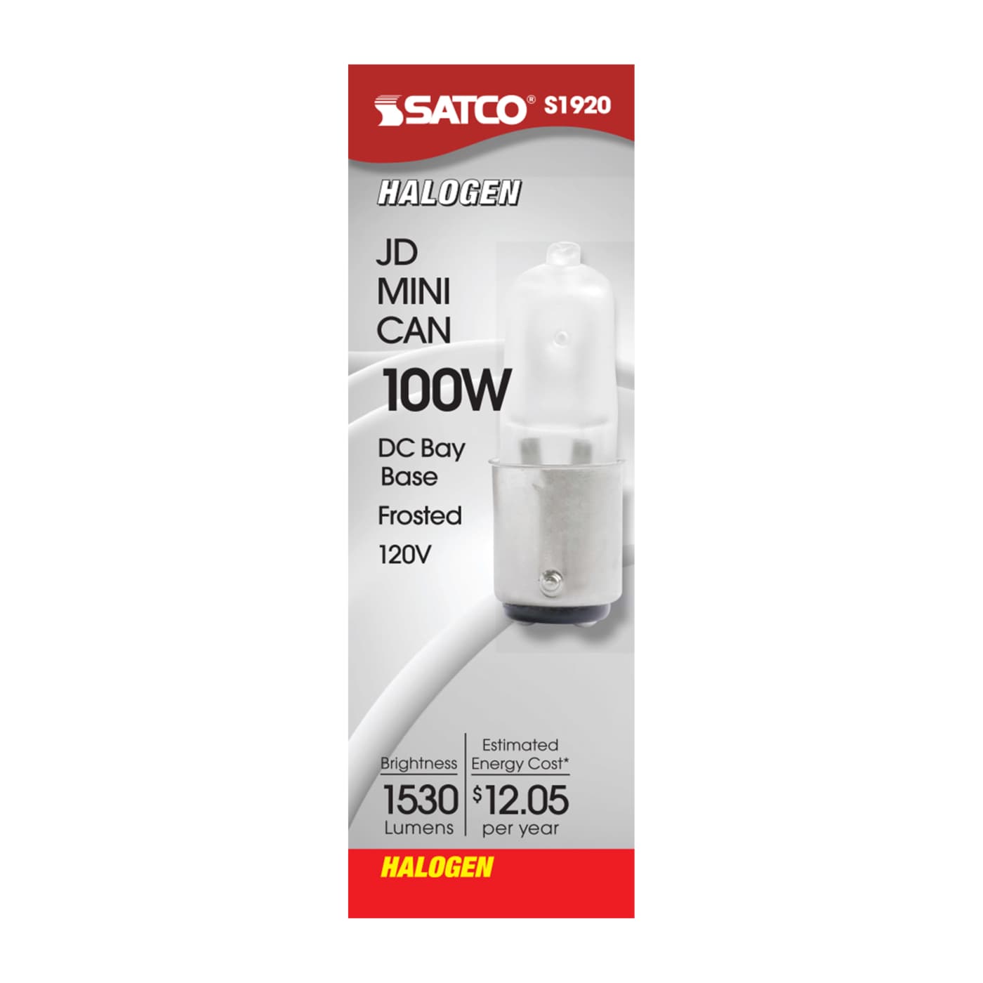 100W D.C. BAY FROSTED 120V. - S1920