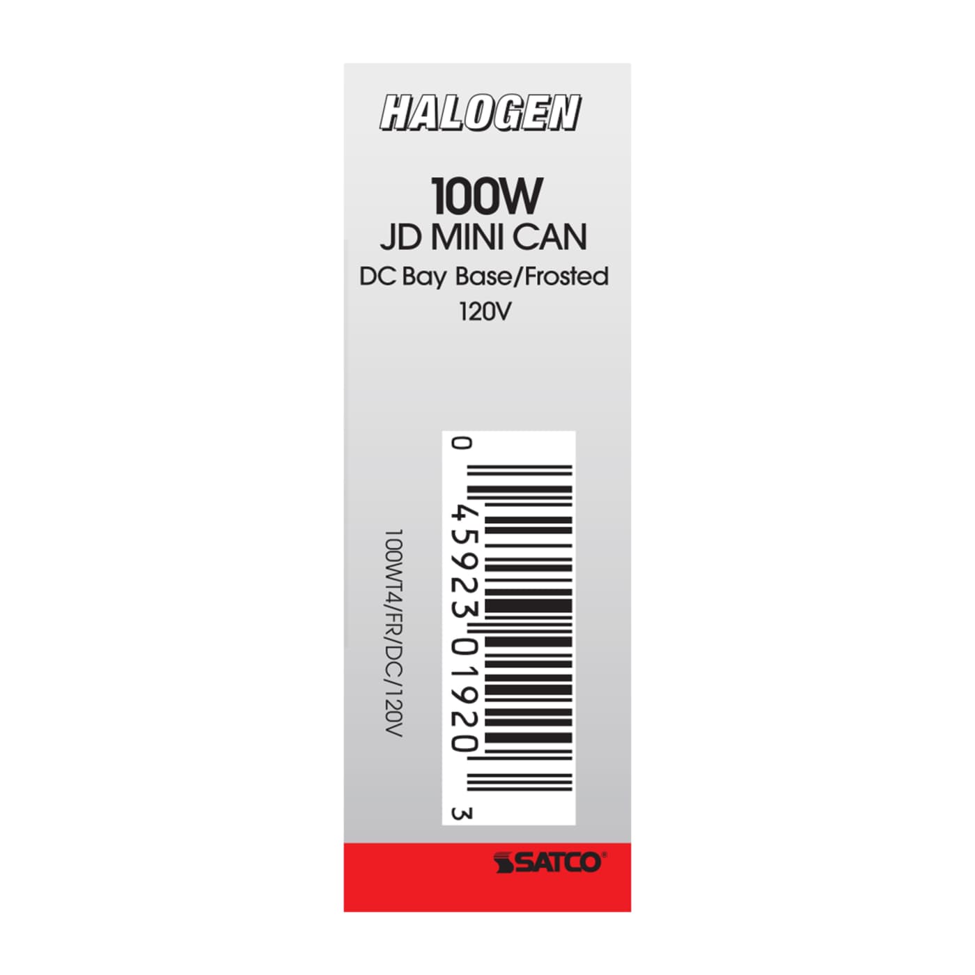 100W D.C. BAY FROSTED 120V. - S1920