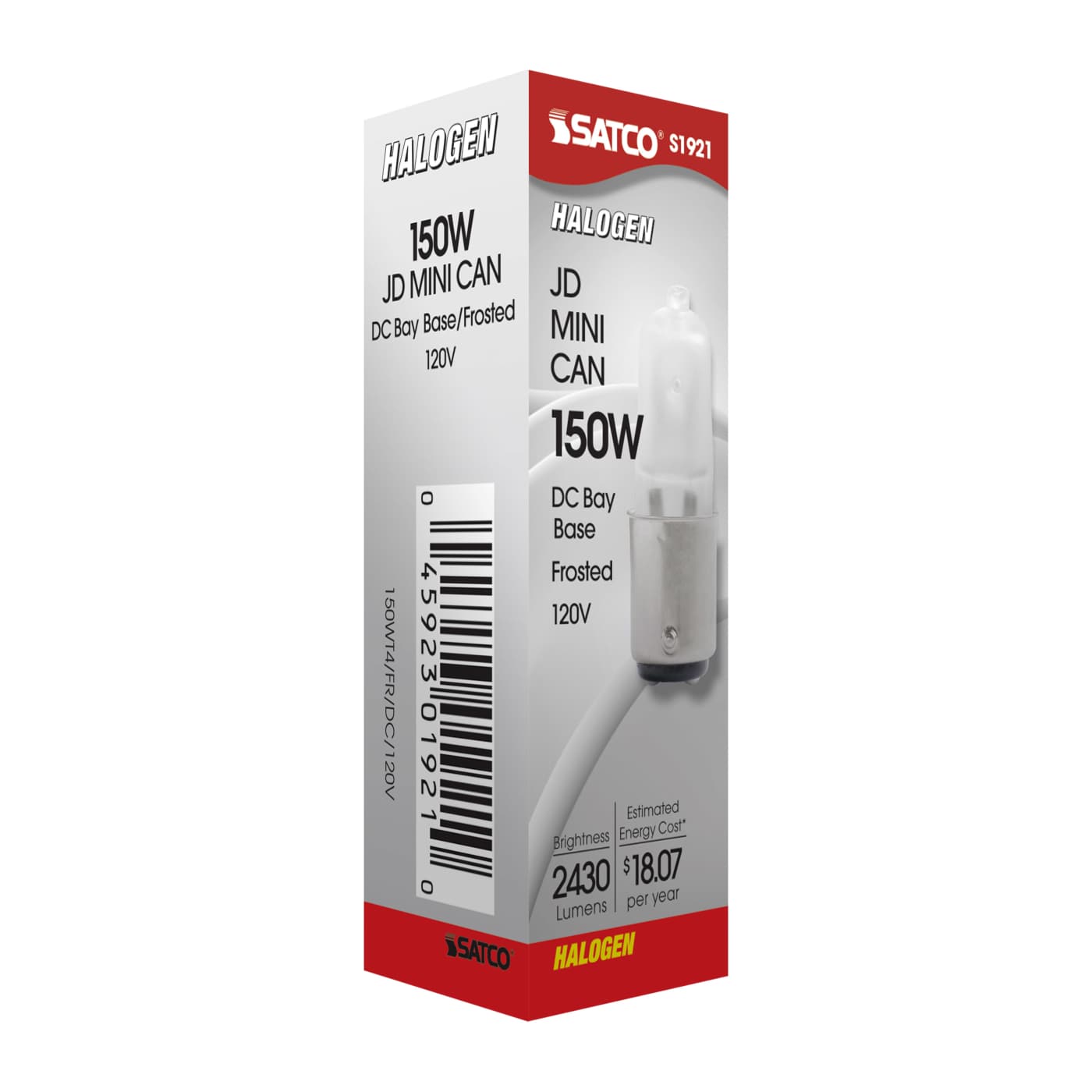 150W D.C. BAY FROSTED 120V. - S1921