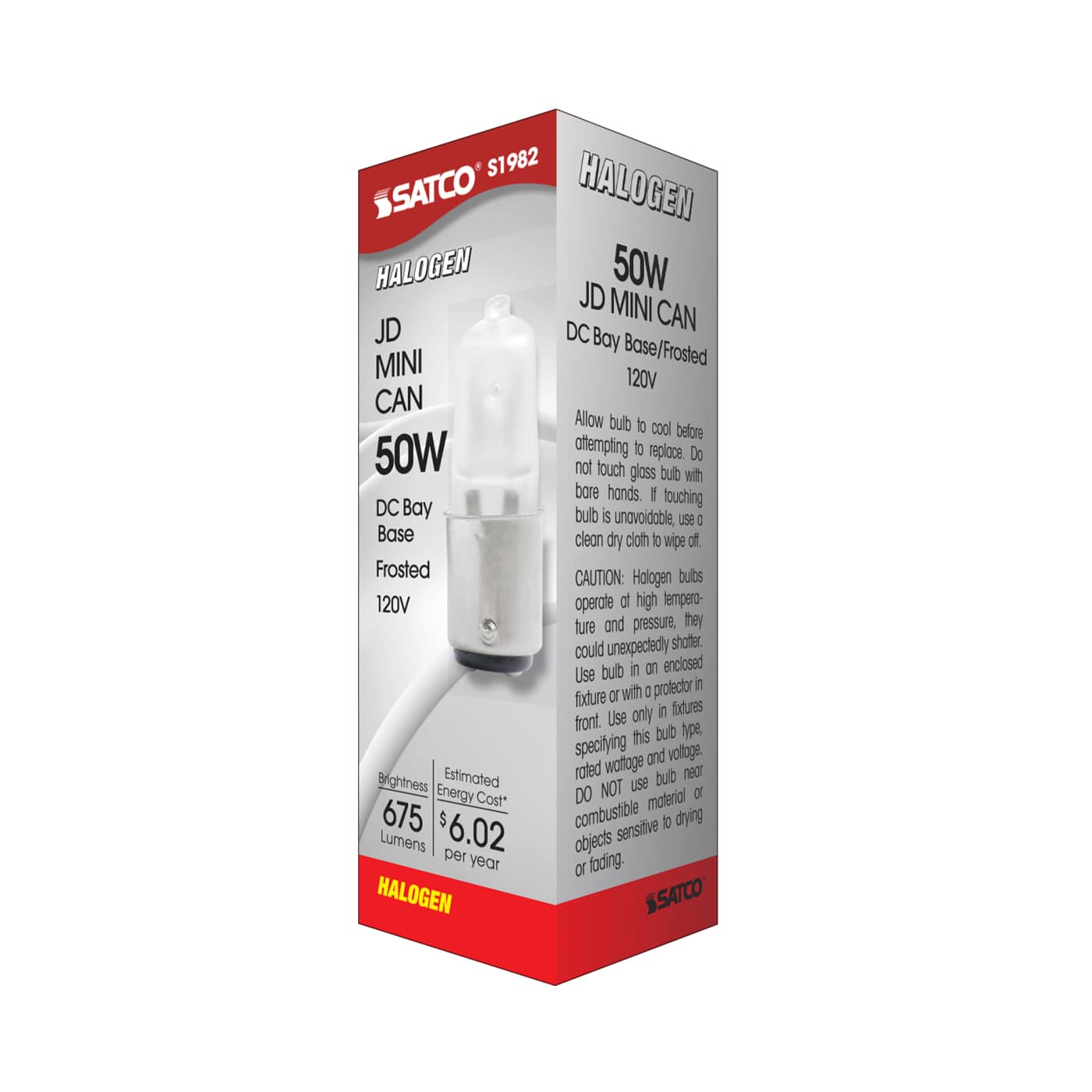 50W JD DC BAYONET FROSTED - S1982