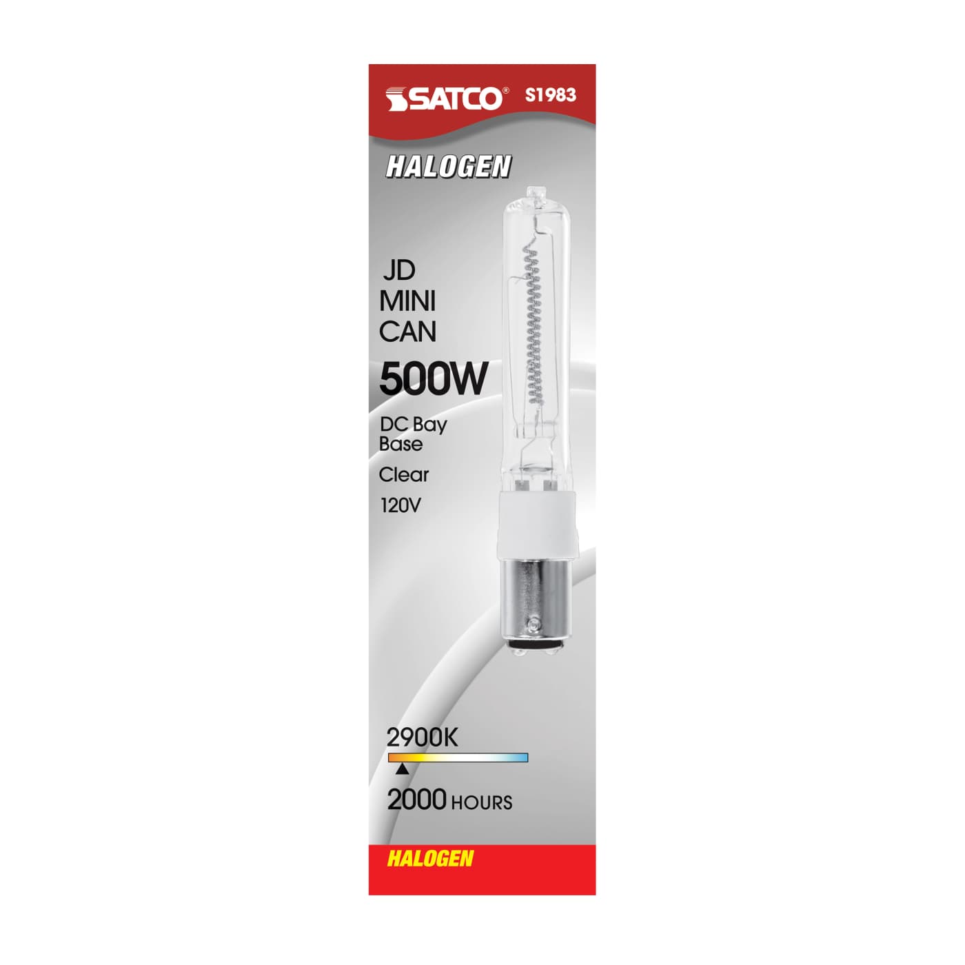 500W JD DC BAYONET CLEAR - S1983