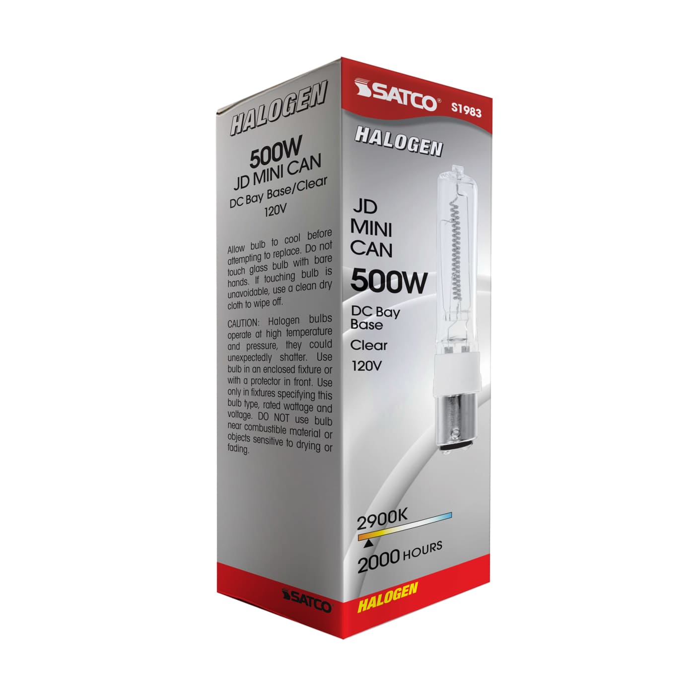 500W JD DC BAYONET CLEAR - S1983