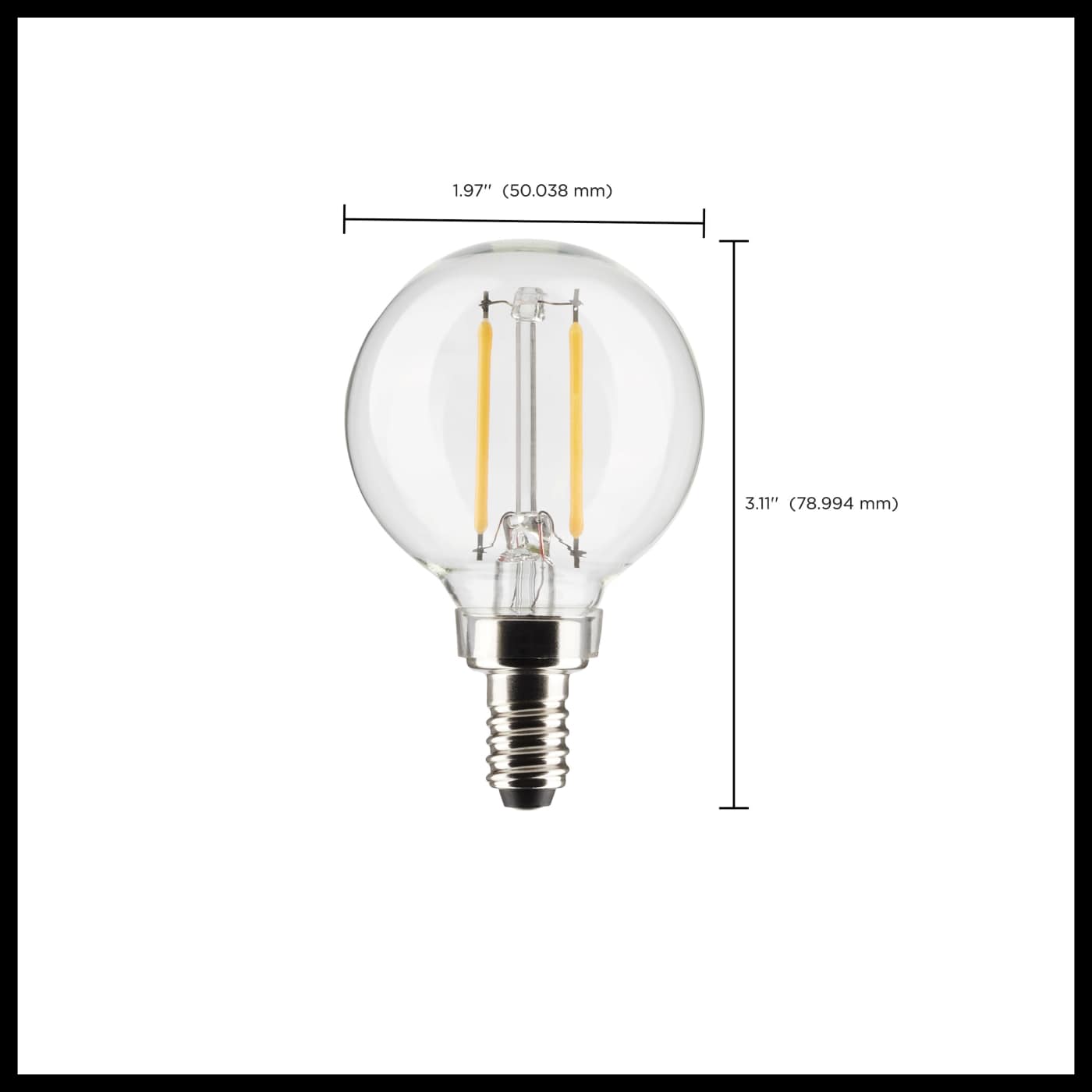 3G16.5/LED/CL/940/120V/E12 - S21201