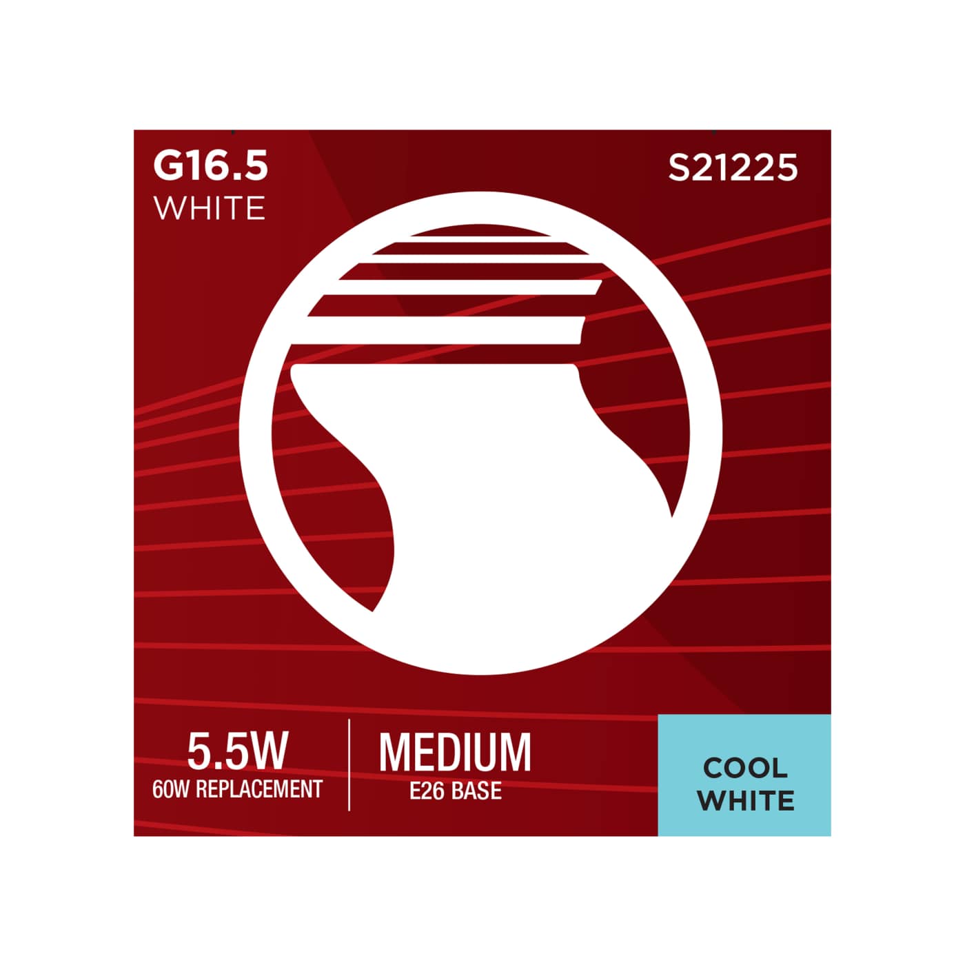 5.5G16.5/LED/WH/940/120V/E26 - S21225