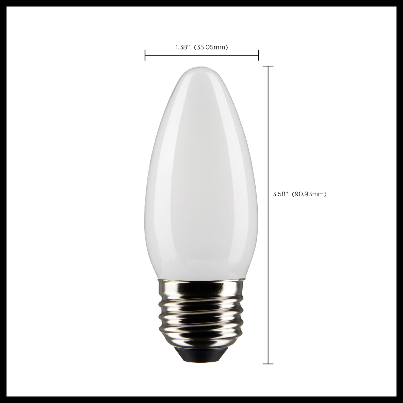 3B11/LED/927/FR/120V/E26 - S21283