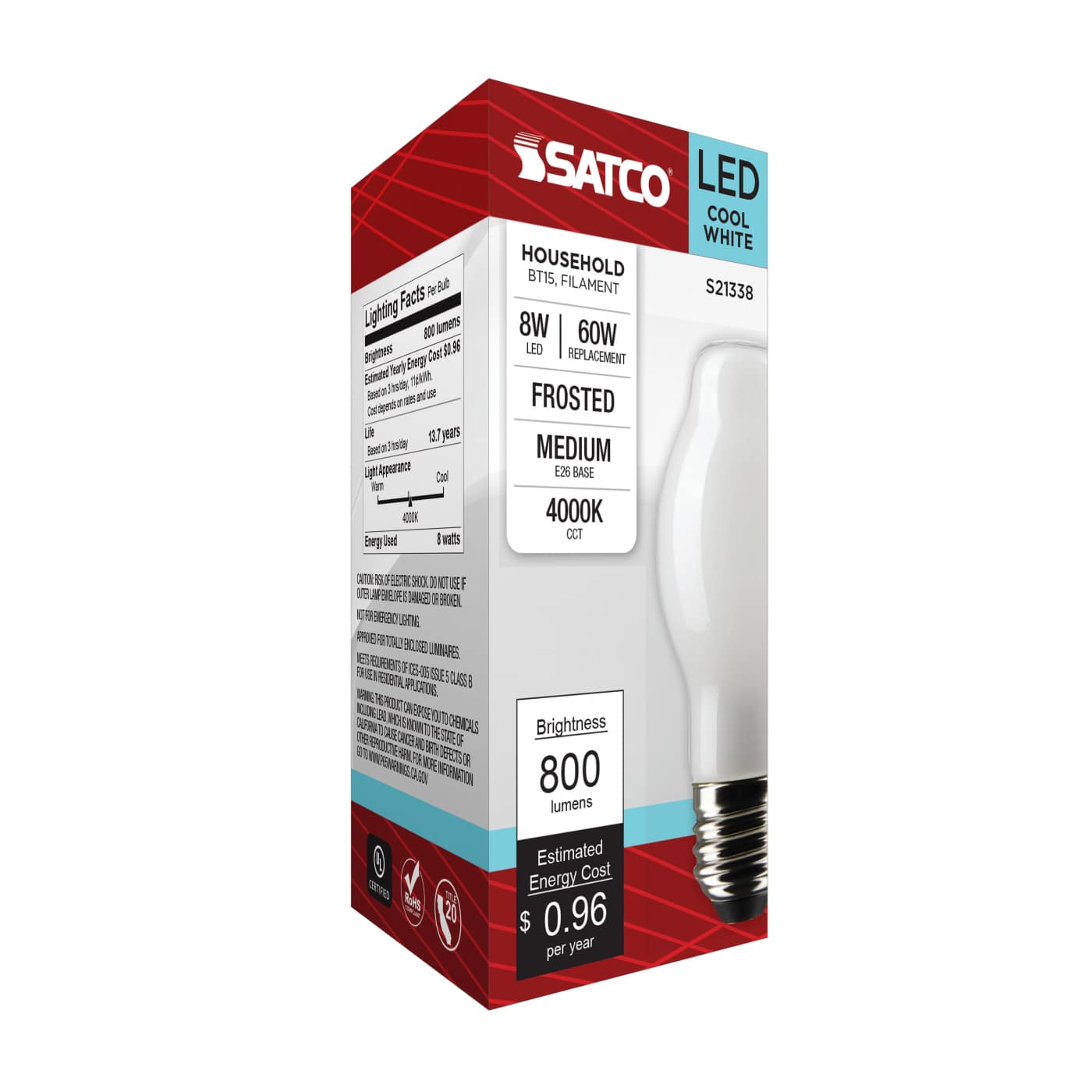 8BT15/WH/LED/940/120V - S21338