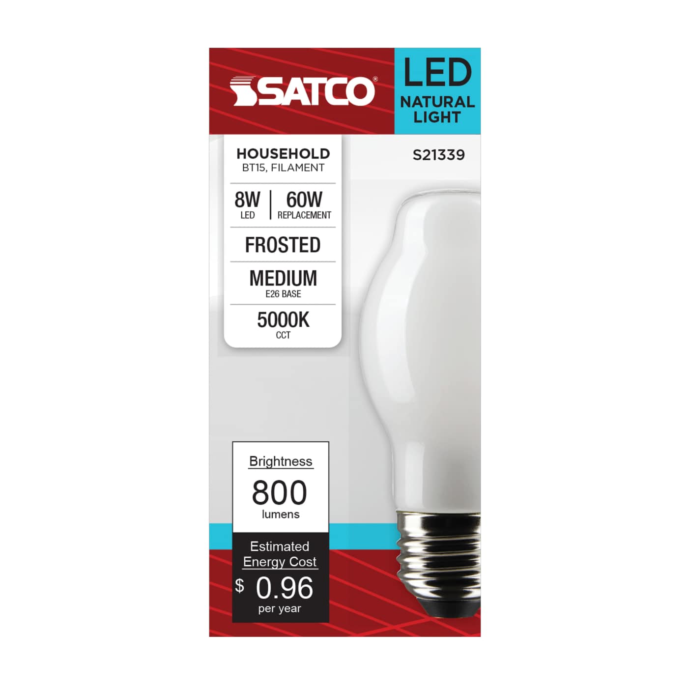 8BT15/WH/LED/950/120V - S21339