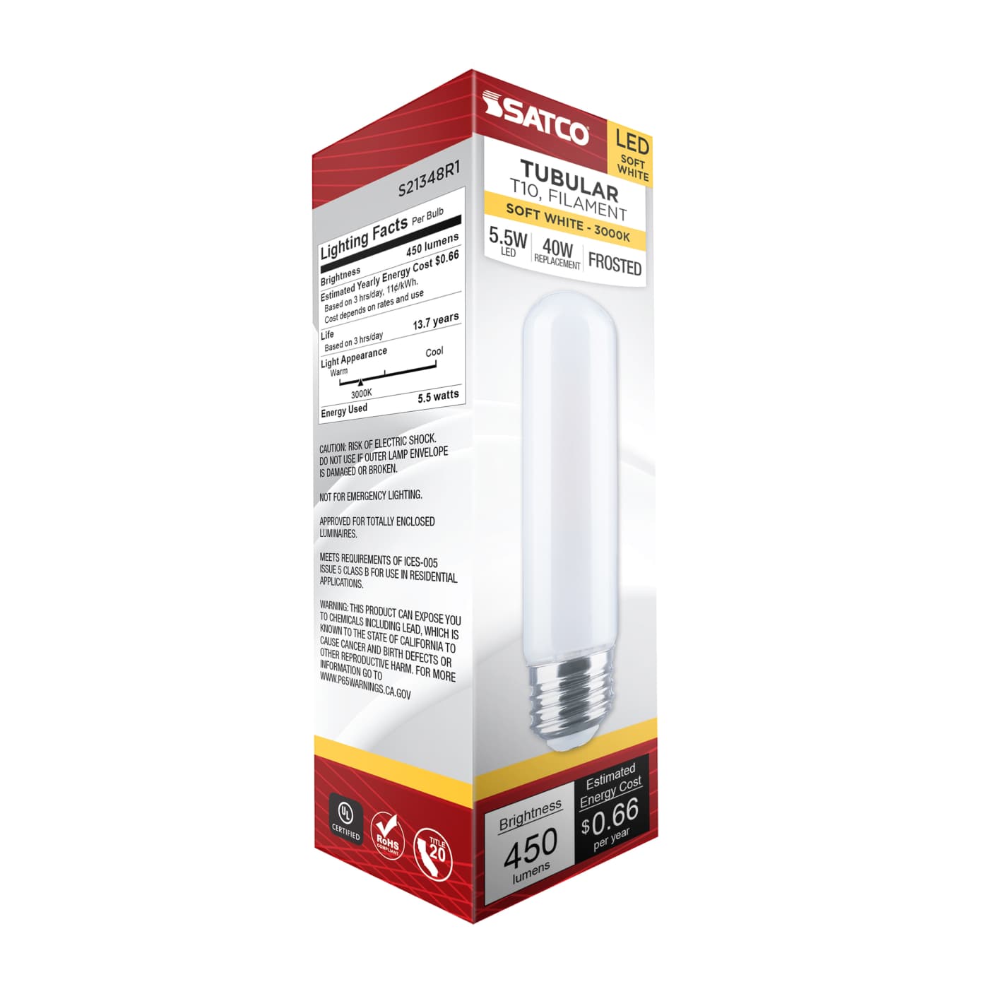 5.5T10/LED/SW/930/120V/E26 - S21348R1