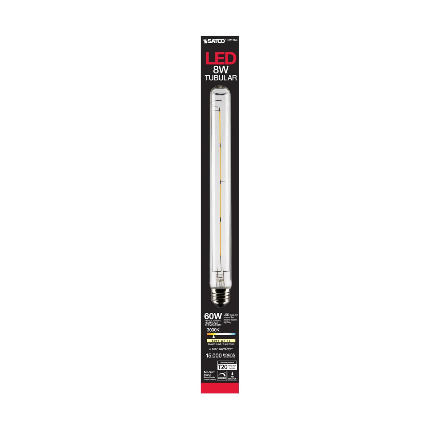8T9/LED/CL930/120V/E26 - S21359