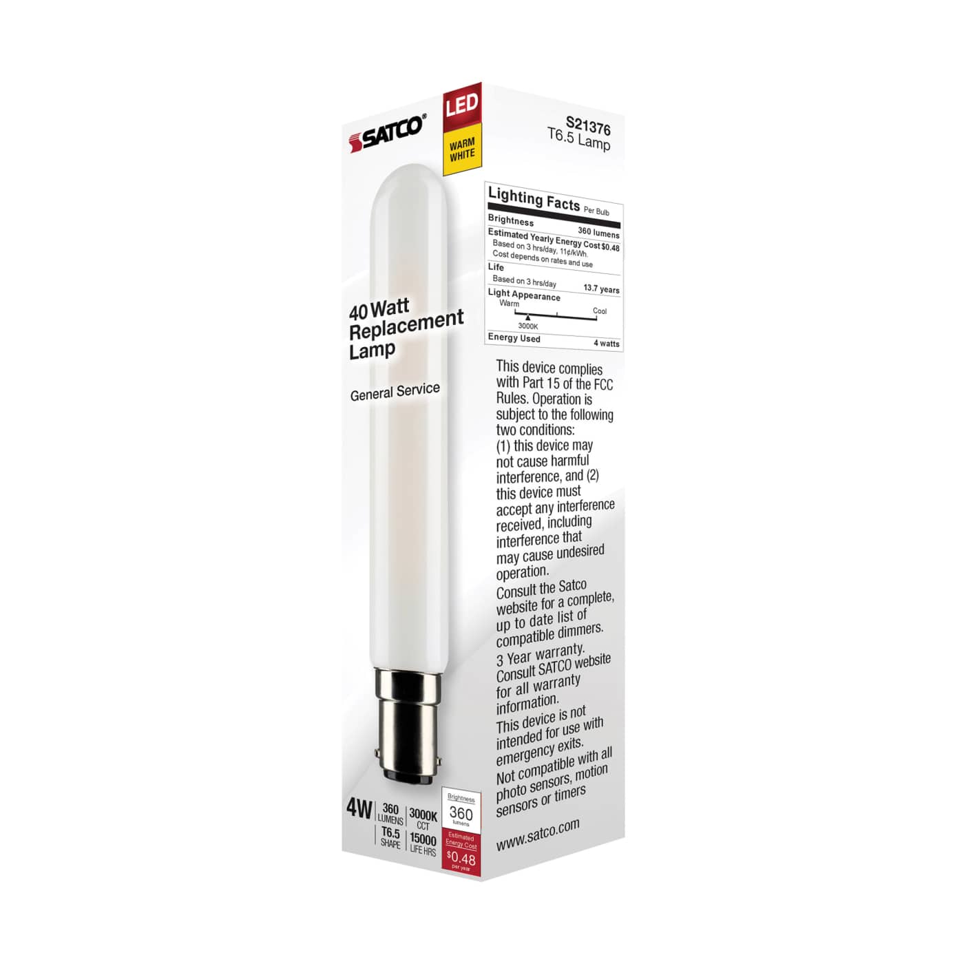 4T6.5/LED/FR/930/120V/DC - S21376