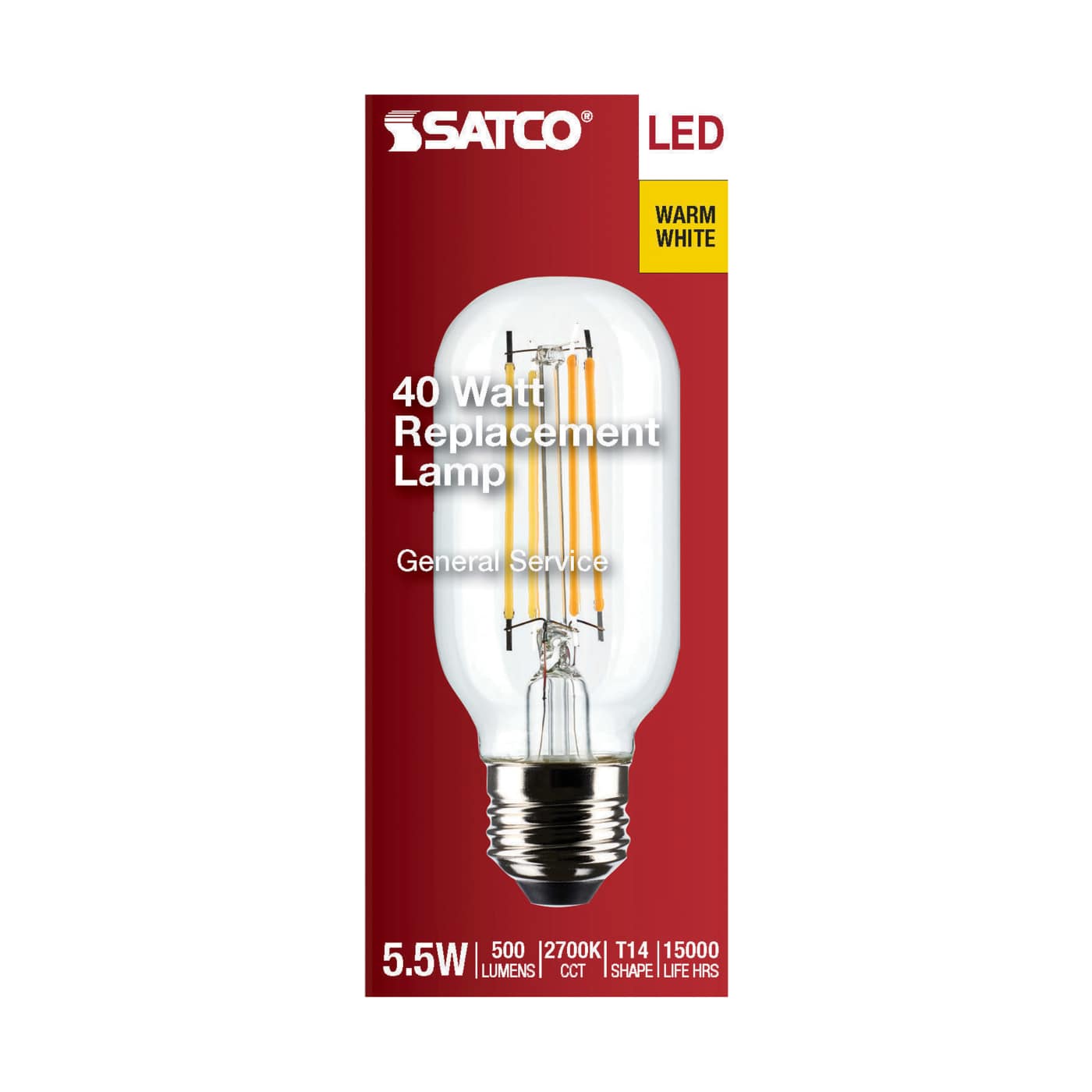 5.5T14/LED/CL/927/120V/E26 - S21379