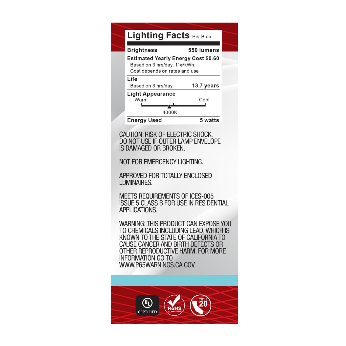 5T9L/940/E12/GCYS/120V/W - S21386