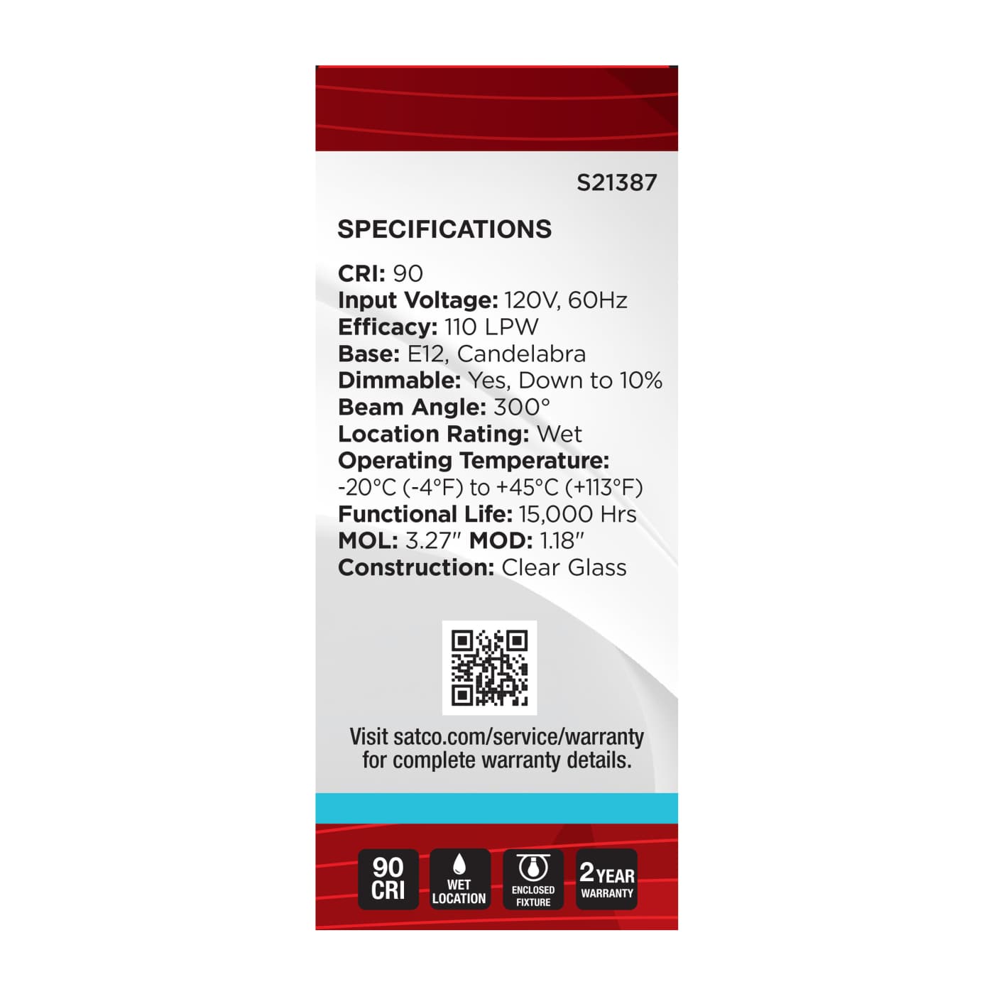 5T9L/950/E12/GCYS/120V/W - S21387