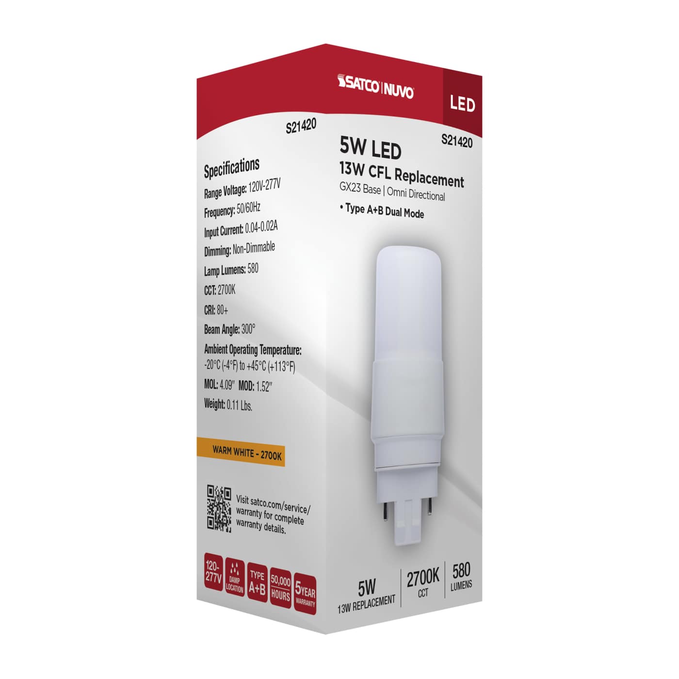 5CFL/L/827/GX23/AB/FR/U - S21420