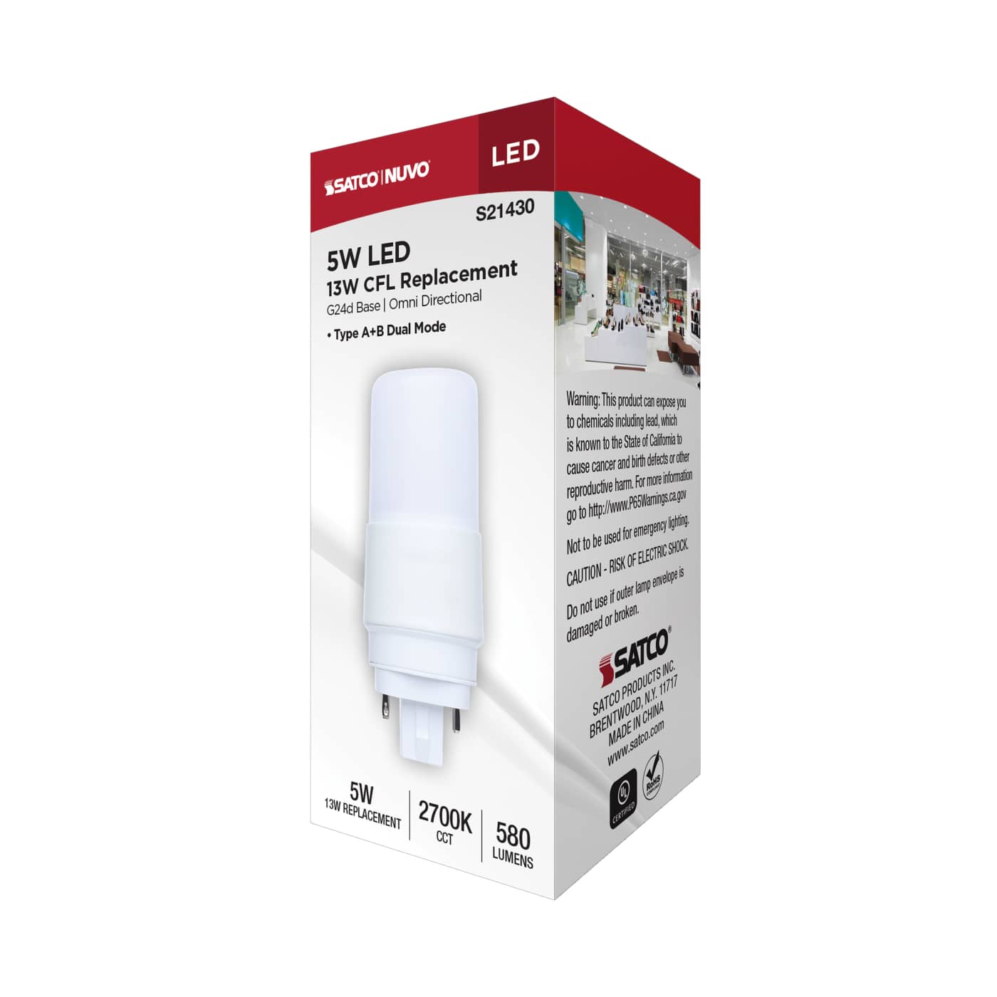 5CFL/L/827/G24D/AB/FR/U - S21430