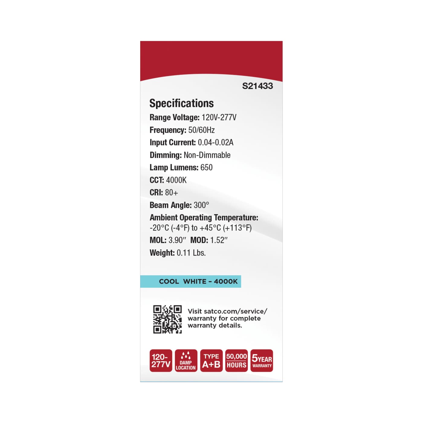 5CFL/L/840/G24D/AB/FR/U - S21433