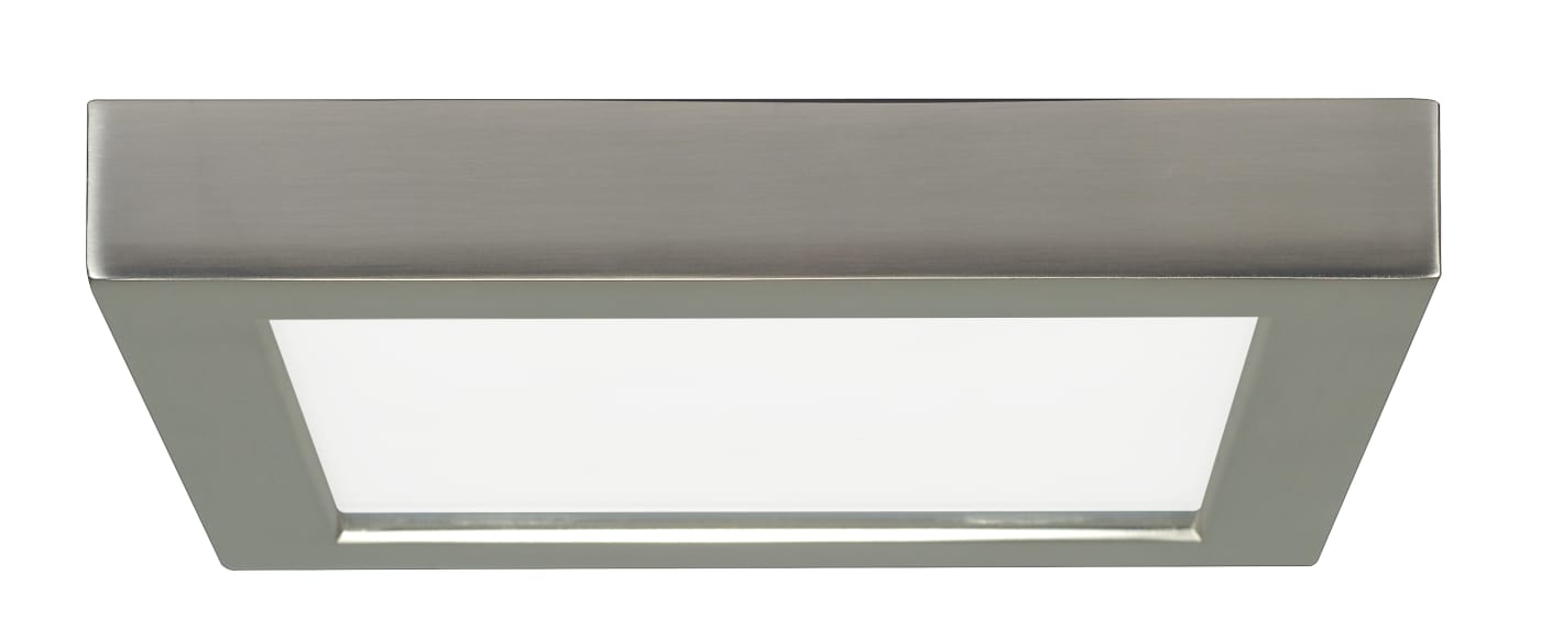 13.5W/LED/7"FLUSH/30K/SQ/BN - S21509