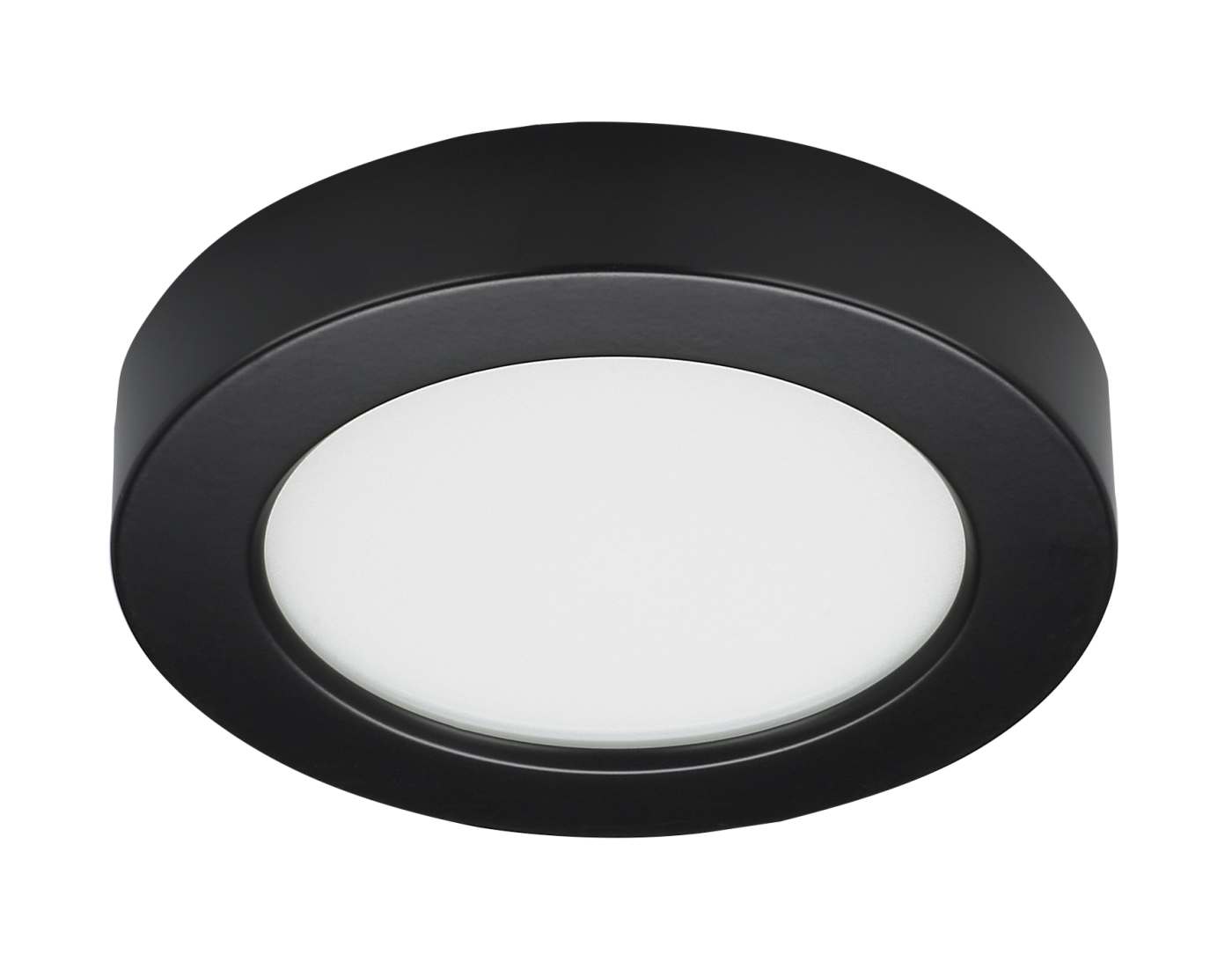 10.5W/LED/5.5"FLUSH/30K/RD/BK - S21526