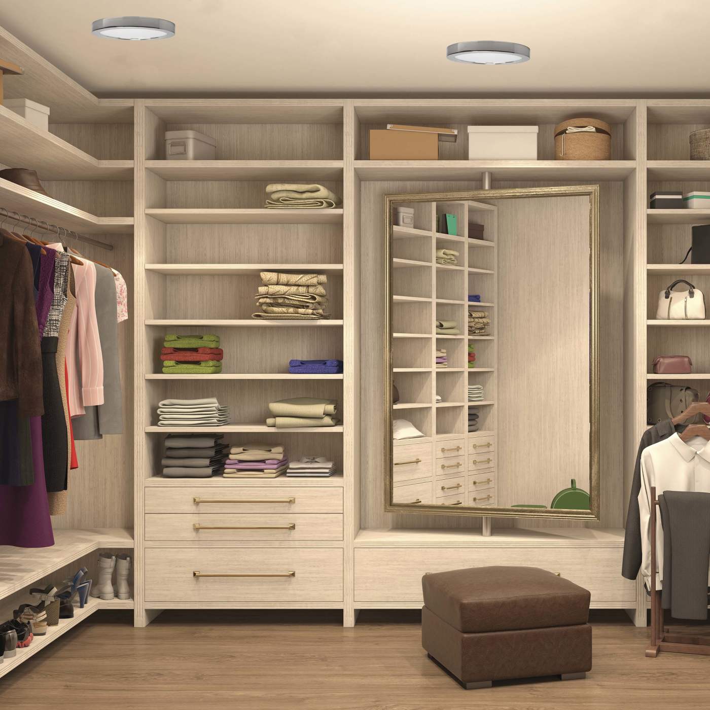 18.5W/LED/9"FLUSH/30K/RD/PC - S21529