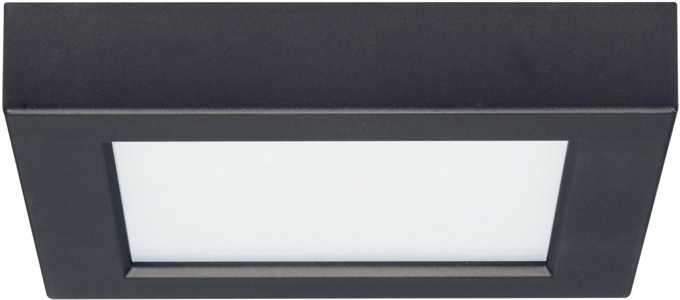 10.5W/LED/5.5"FLUSH/30K/SQ/BLK - S21537