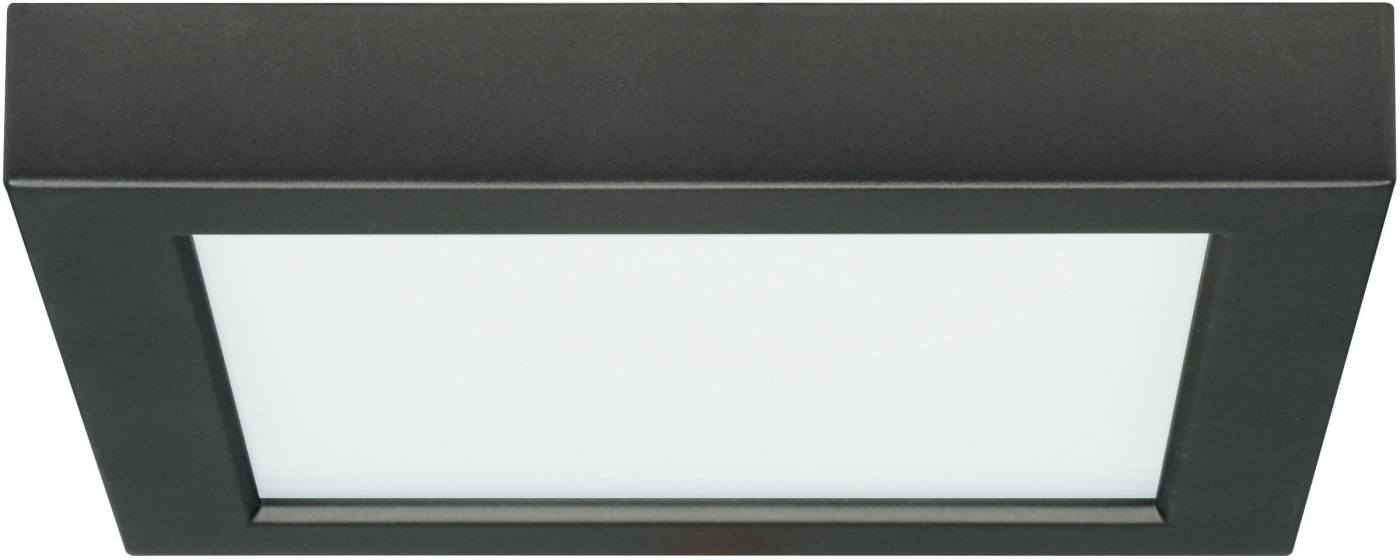 13.5W/LED/7"FLUSH/30K/SQ/BLK - S21538