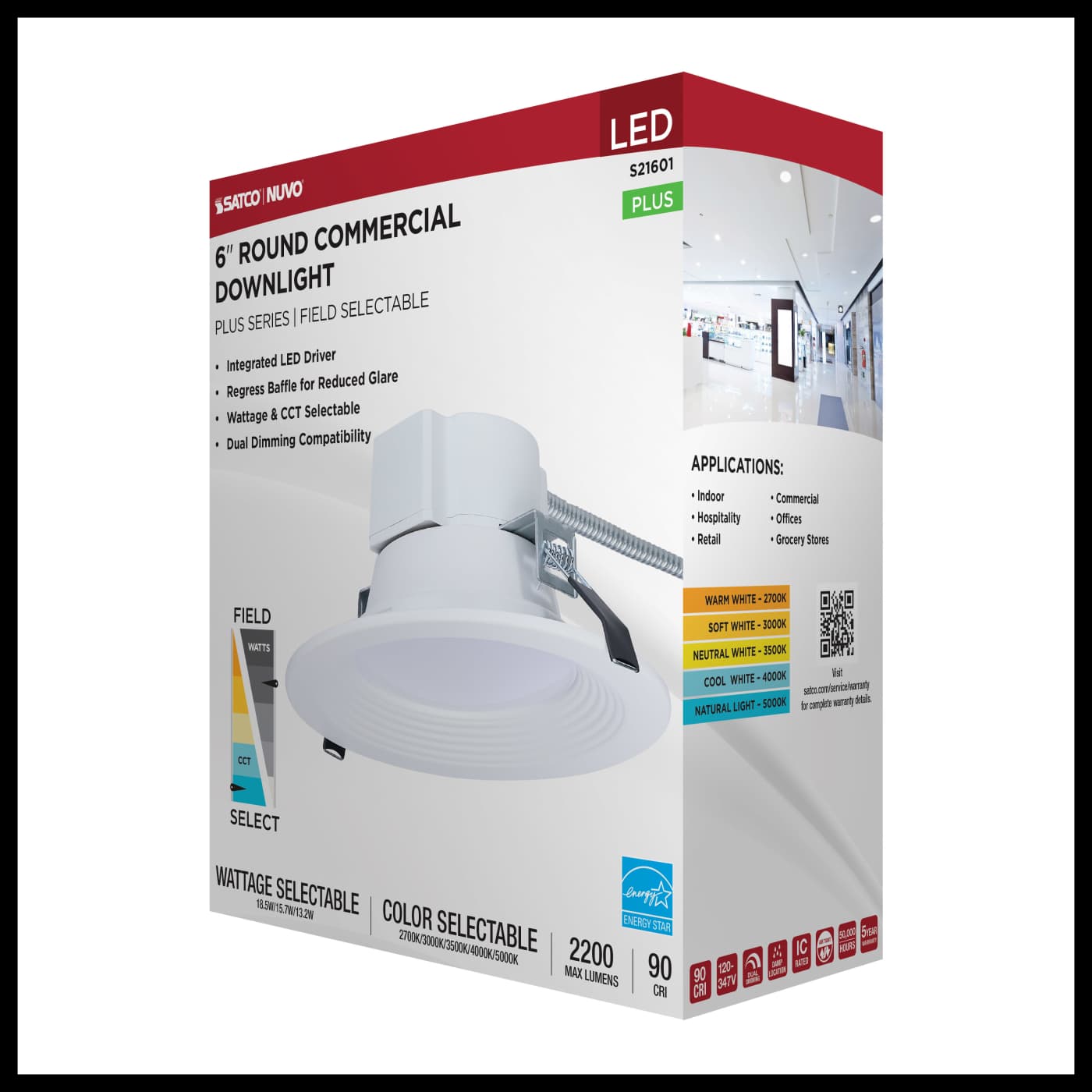 18.5W/CDL/6/120-347/FS/RND/DD - S21601