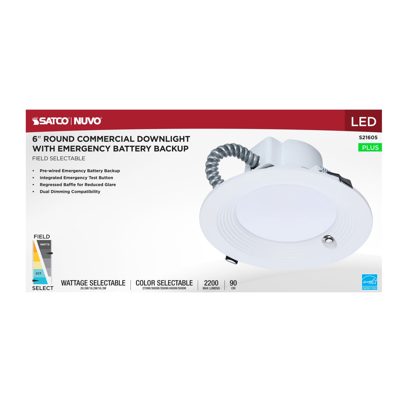 20.5W/CDL/6/120-347/FS/RD/DD/E - S21605