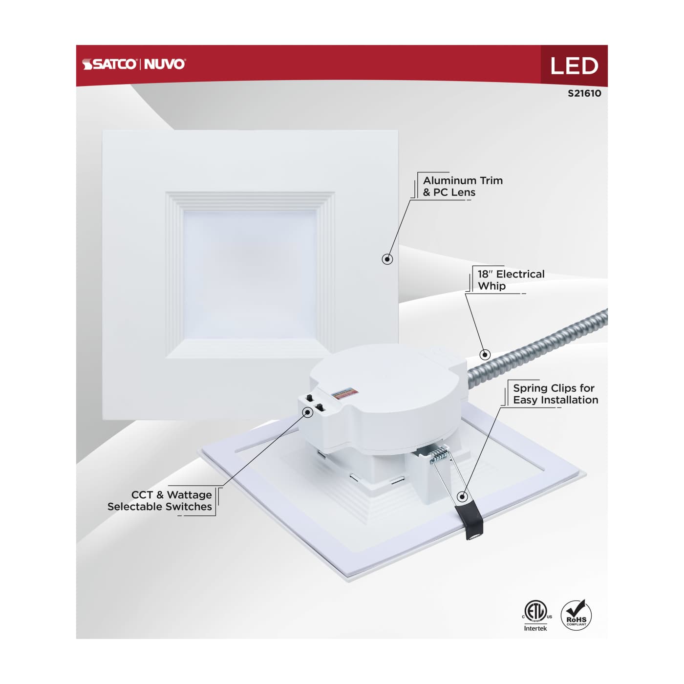 25.5W/CDL/8/120-347/FS/SQ/DD - S21610