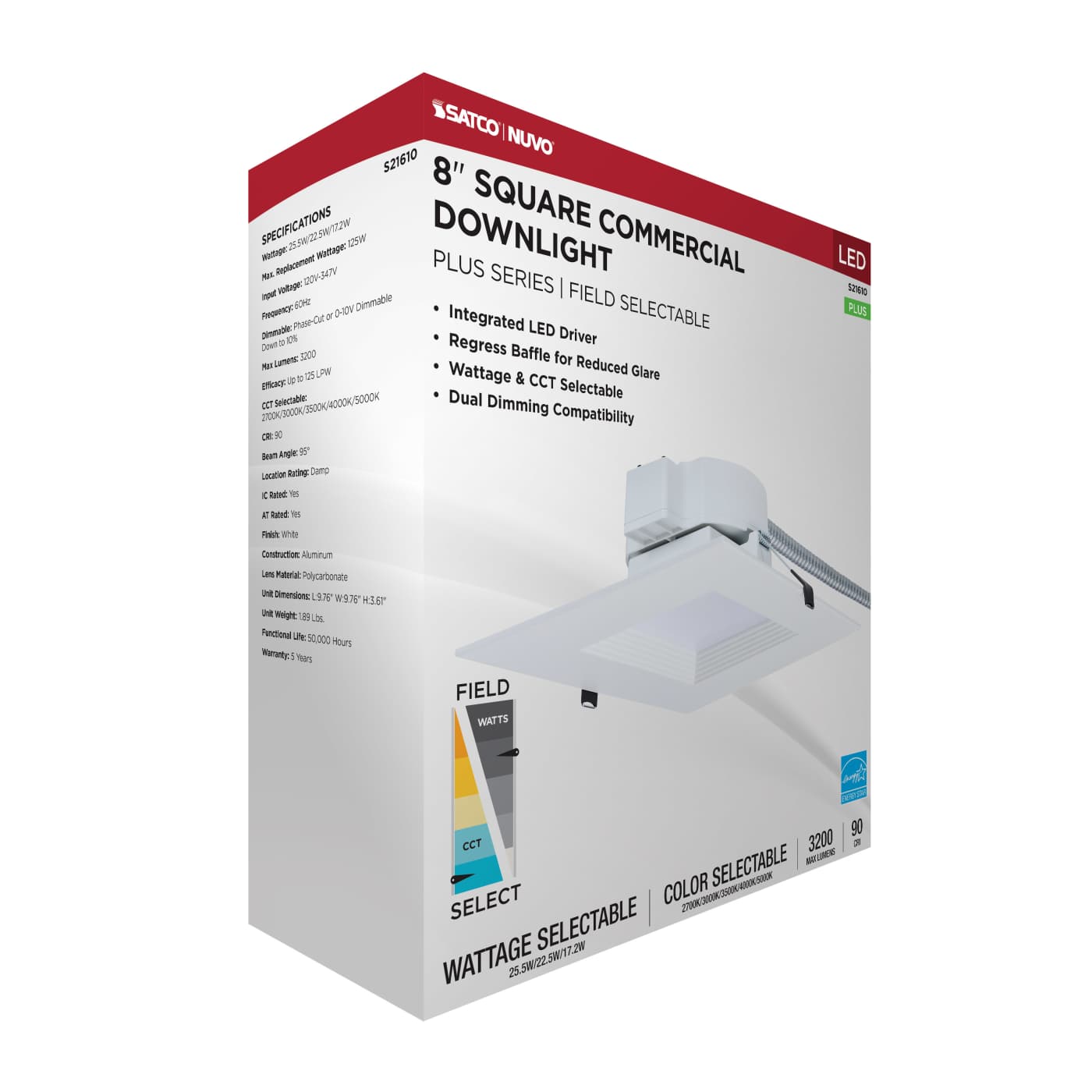 25.5W/CDL/8/120-347/FS/SQ/DD - S21610