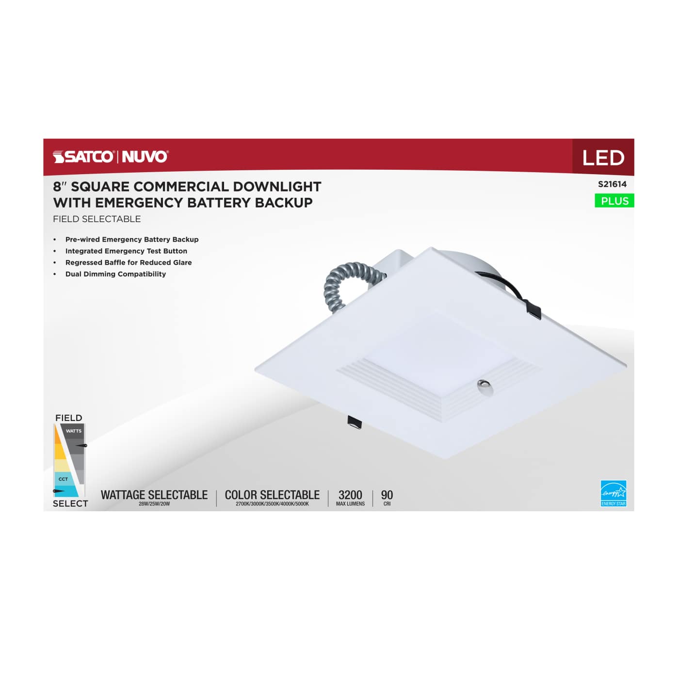 28W/CDL/8/120-347/FS/SQ/DD/E - S21614