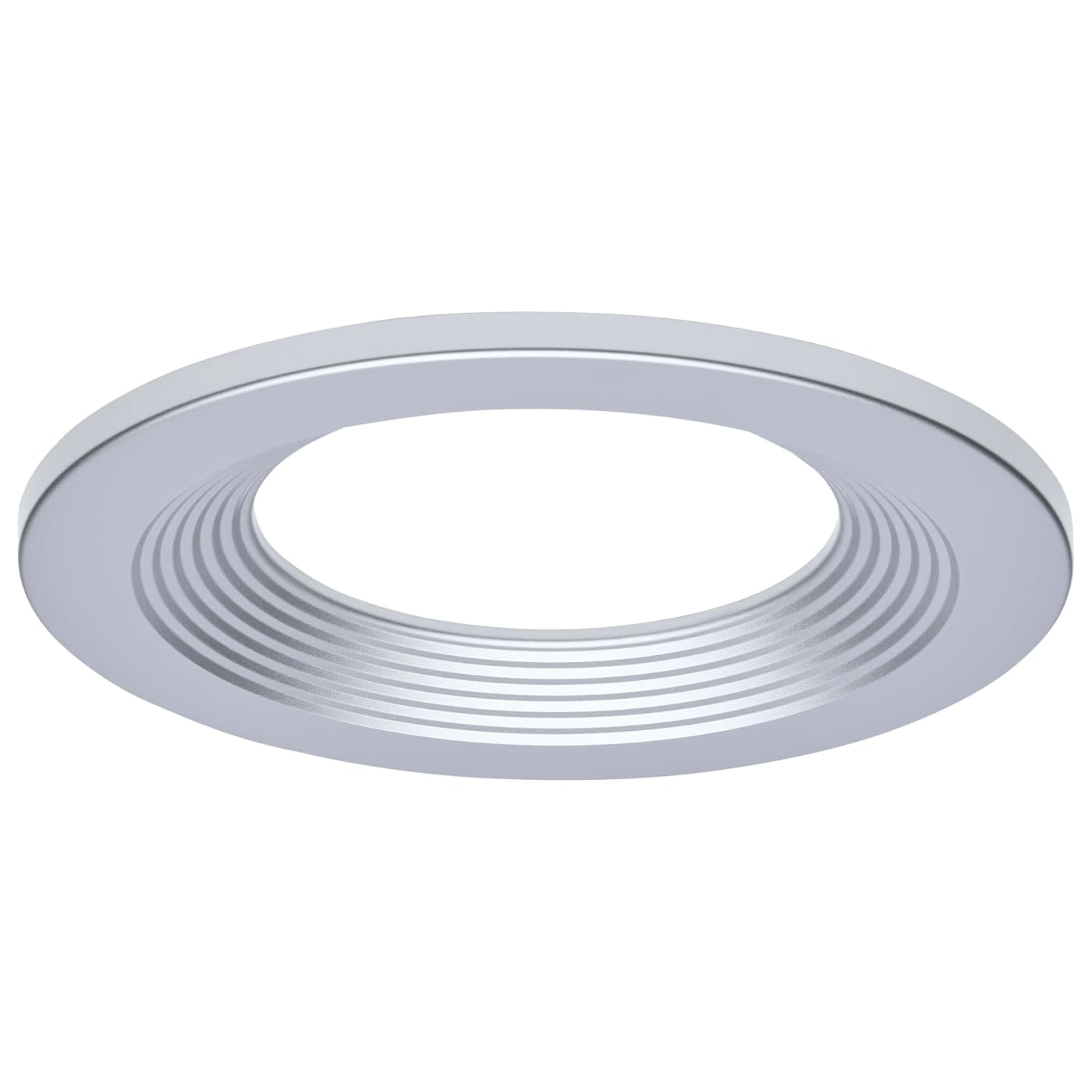 CDL 6IN ROUND TRIM SILVER - S21655