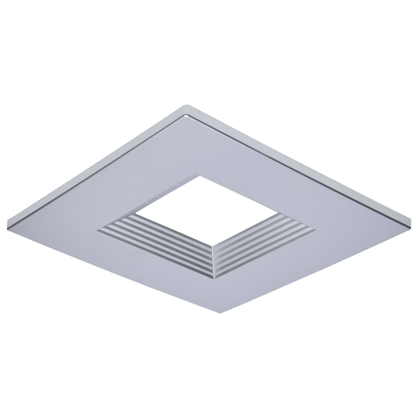 CDL 6IN SQUARE TRIM SILVER - S21667