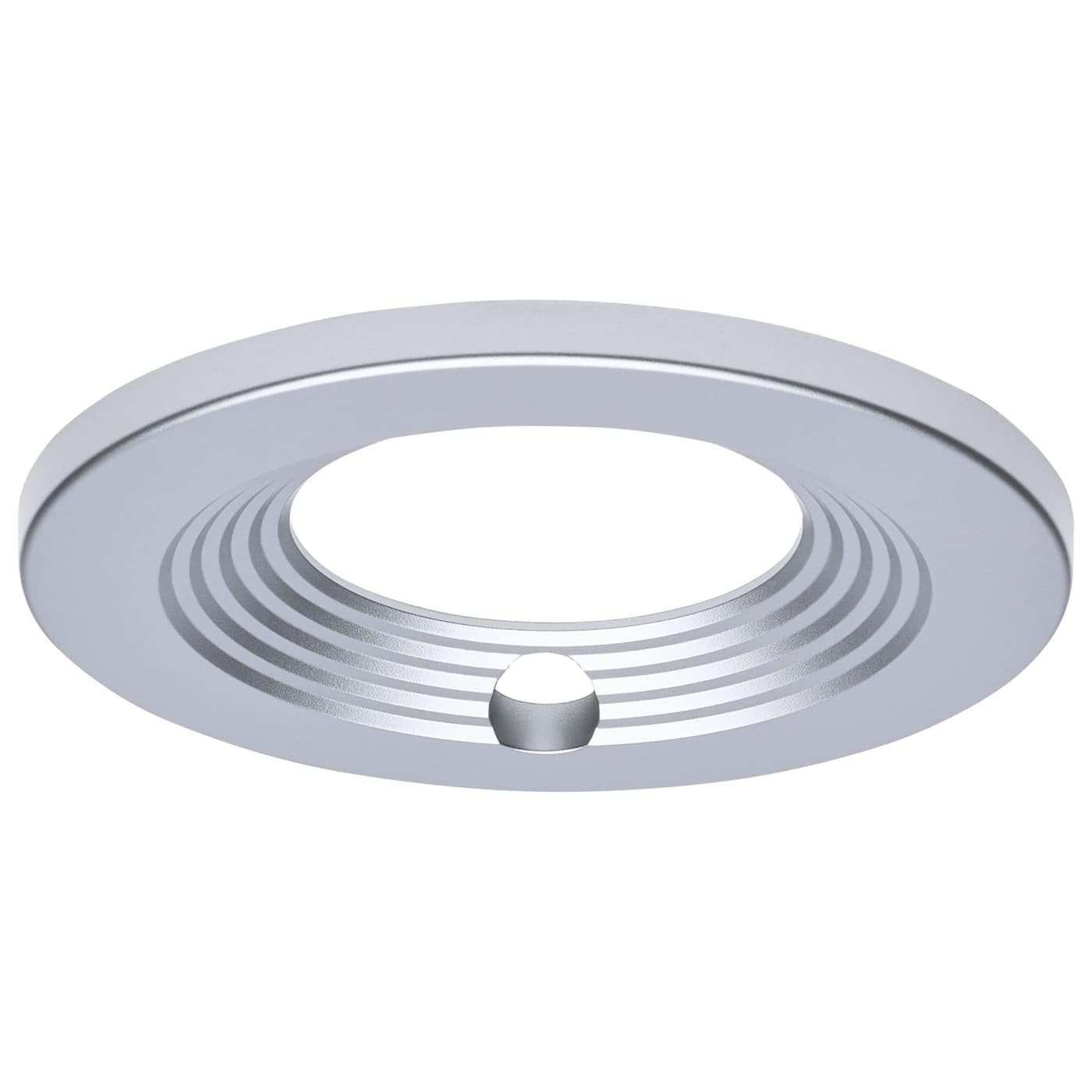 S21676 CDL 4IN RND INT-EM TRIM SILVER