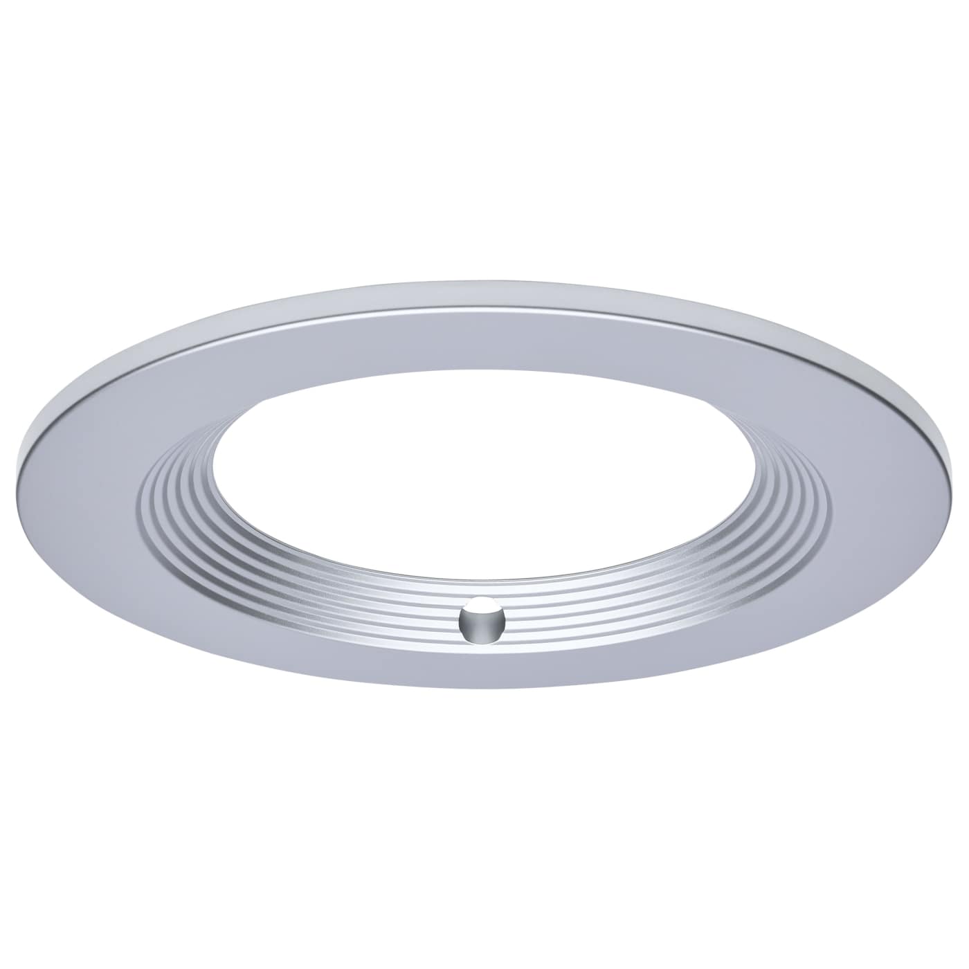 CDL 8IN RND INT-EM TRIM SILVER - S21682