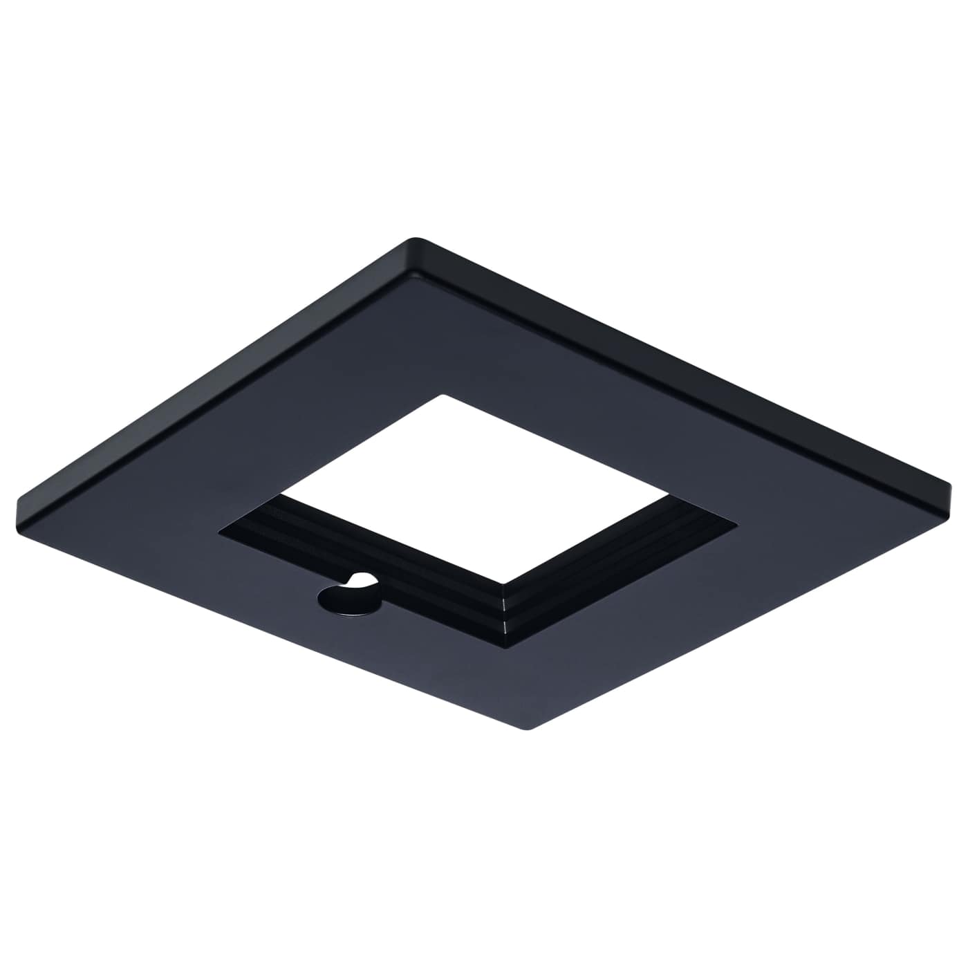 CDL 4IN SQ INT-EM TRIM BLACK - S21686