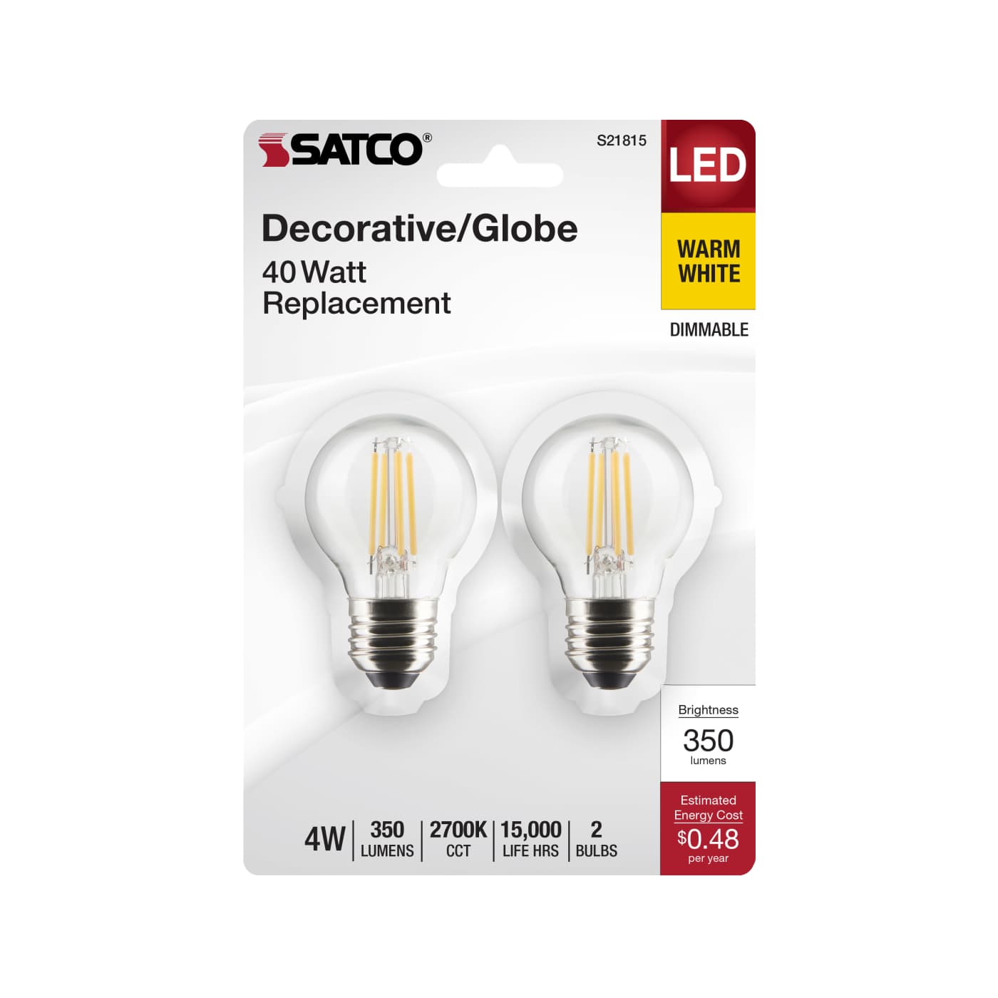 4G16.5/LED/CL/927/120V/E26/2CD - S21815
