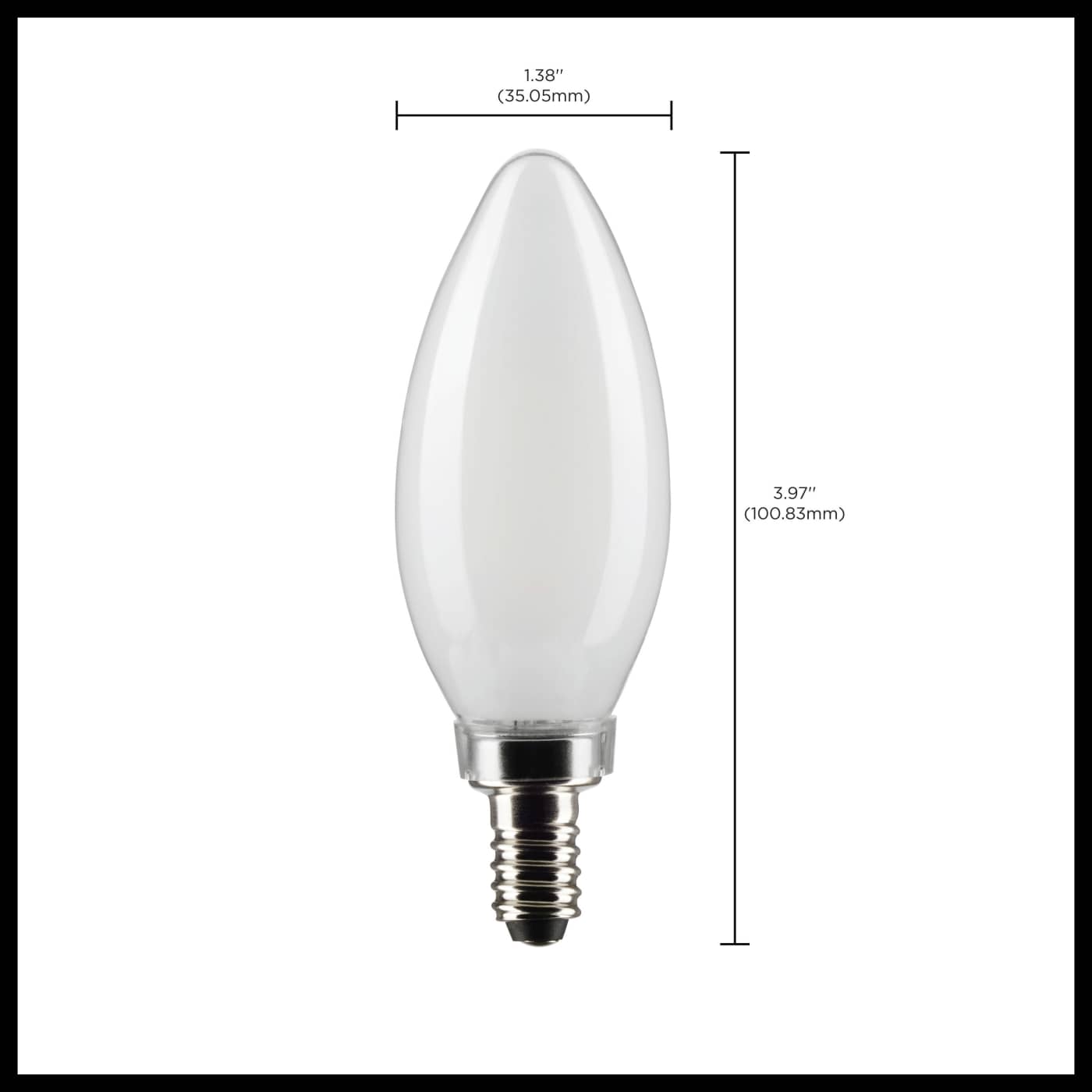 3B11/LED/927/FR/120V/E12/2CD - S21818