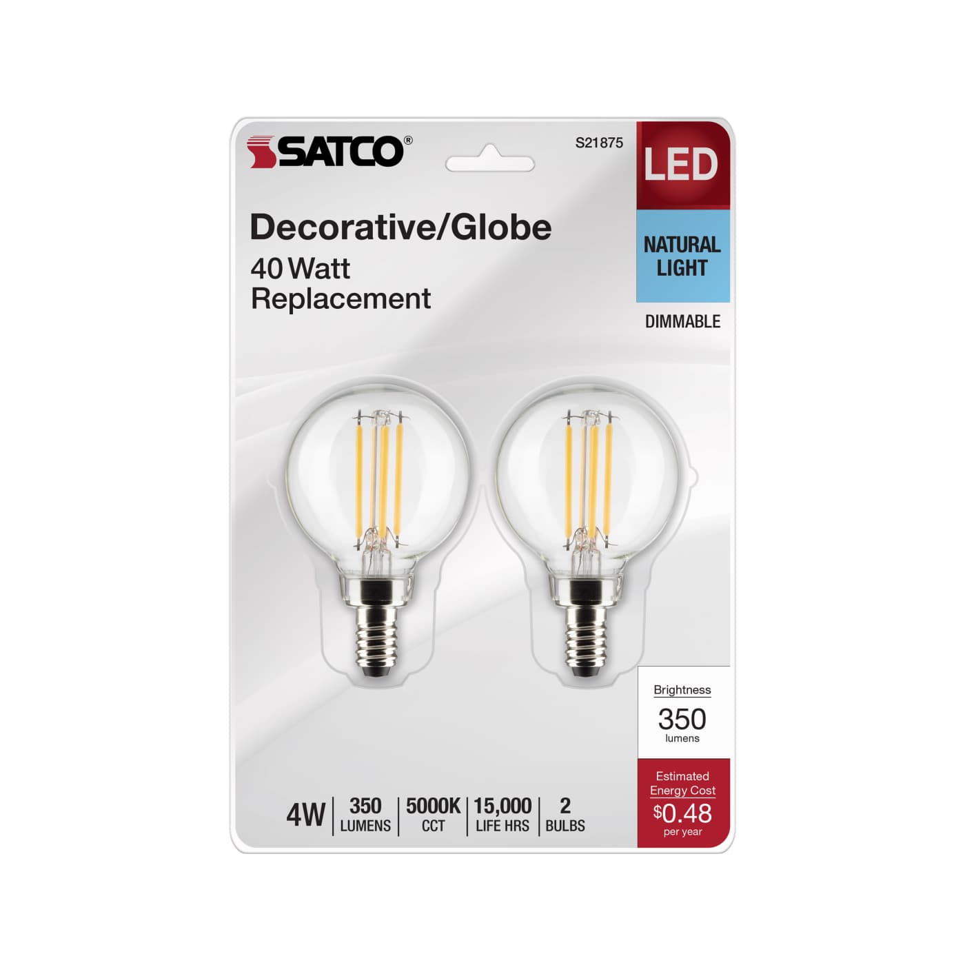 4G16.5/LED/CL/950/120V/E12/2CD - S21875