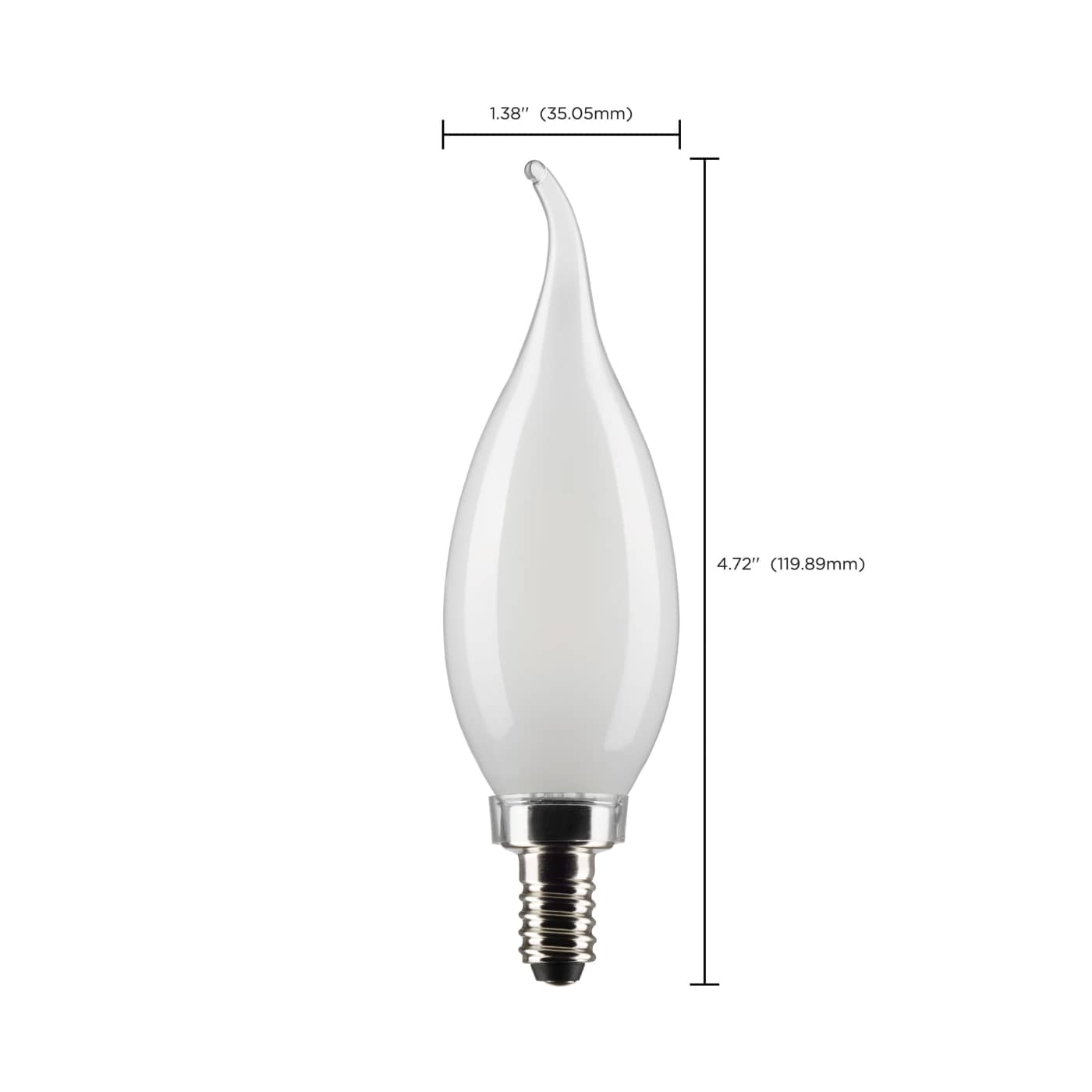 5.5CA10/LED/950/FR/120V/E12/2C - S21884