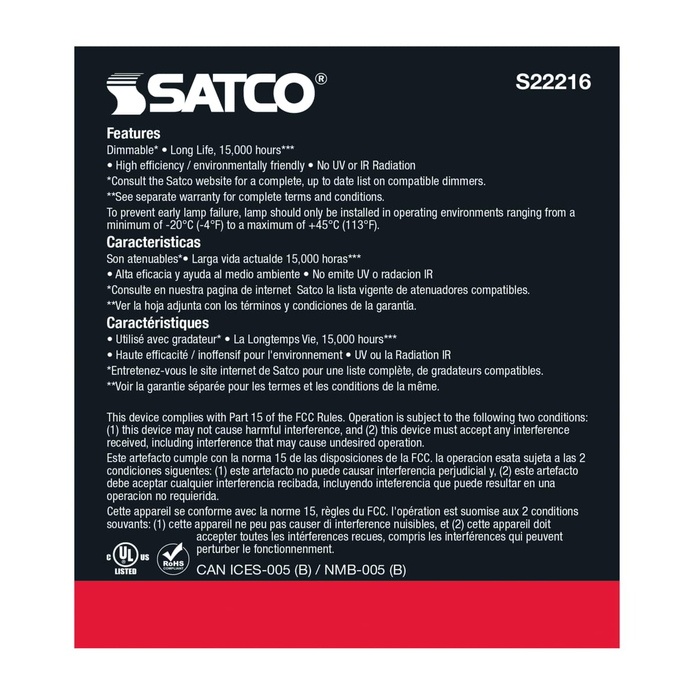 11.5PAR38/LED/930/FL/120V - S22216