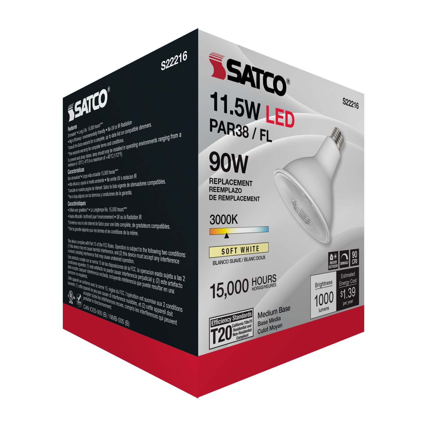 11.5PAR38/LED/930/FL/120V - S22216