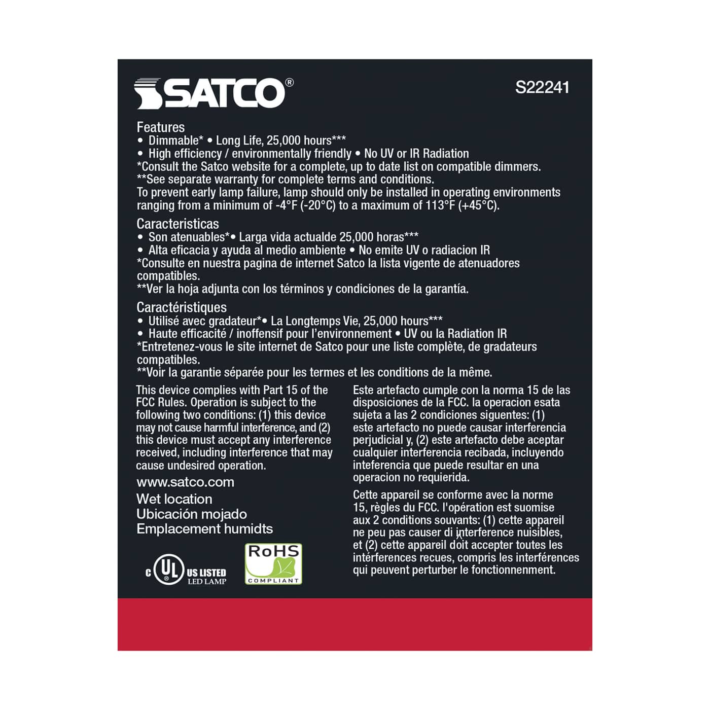 20.5PAR30LN/LED/930/HL/120V/FL - S22241