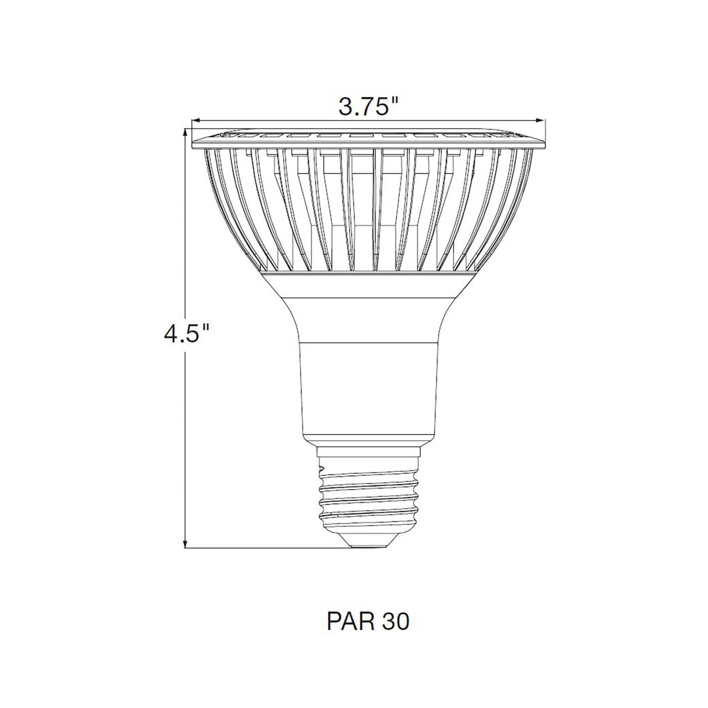 20.5PAR30LN/LED/930/HL/120V/FL - S22241