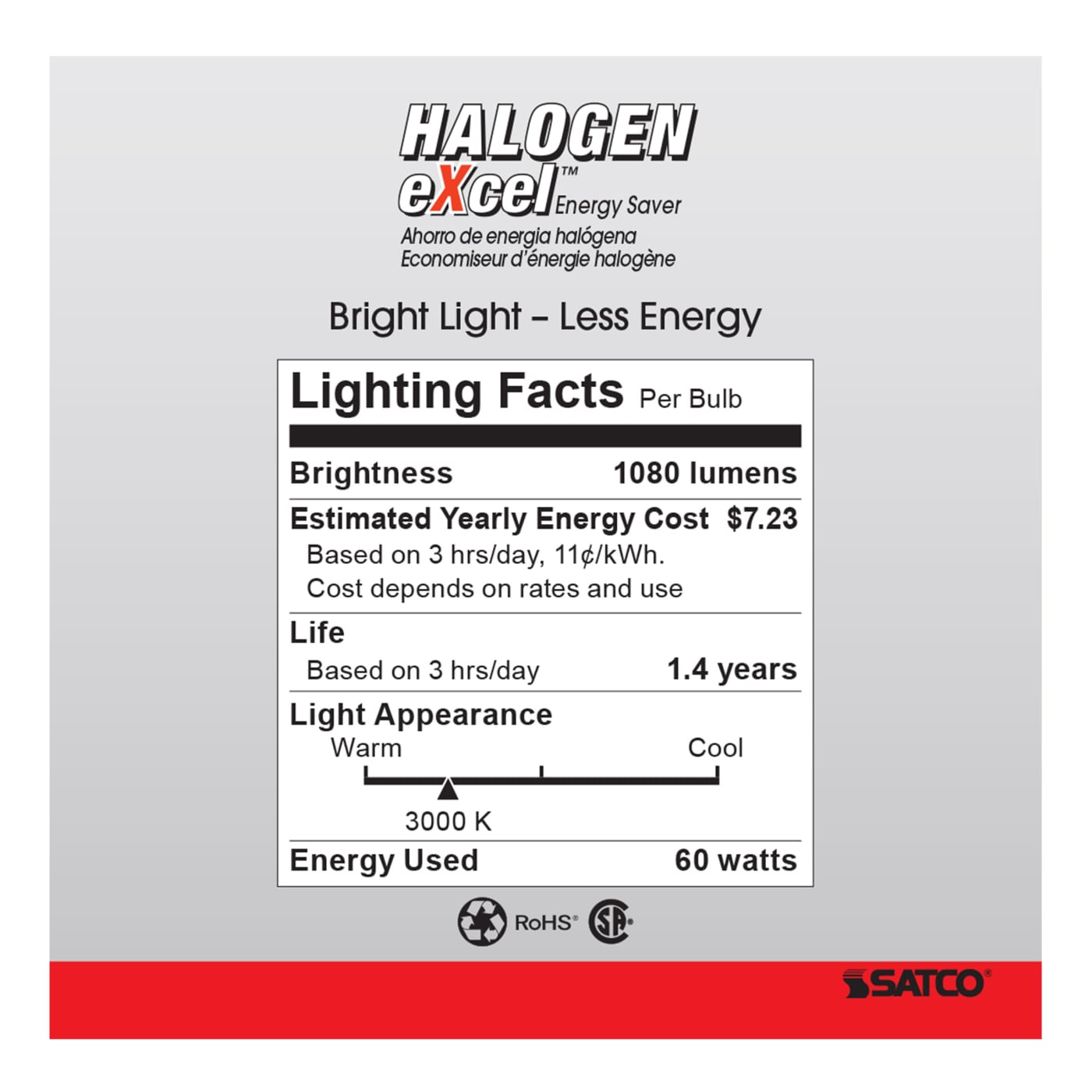 60PAR30L/HAL/XEN/NFL/2PK/120V - S2269