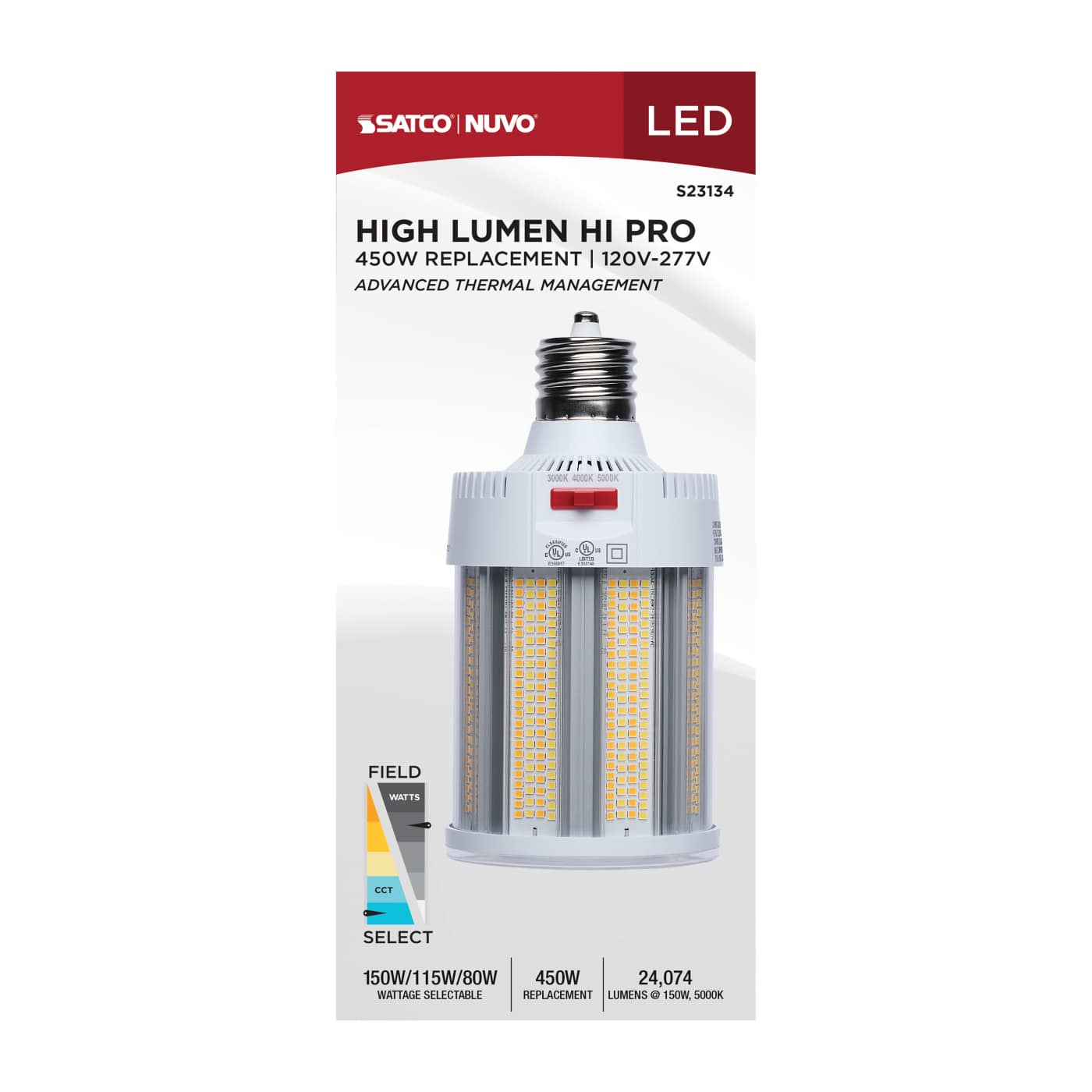 150W/LED/CCT/100-277V/EX39 - S23134