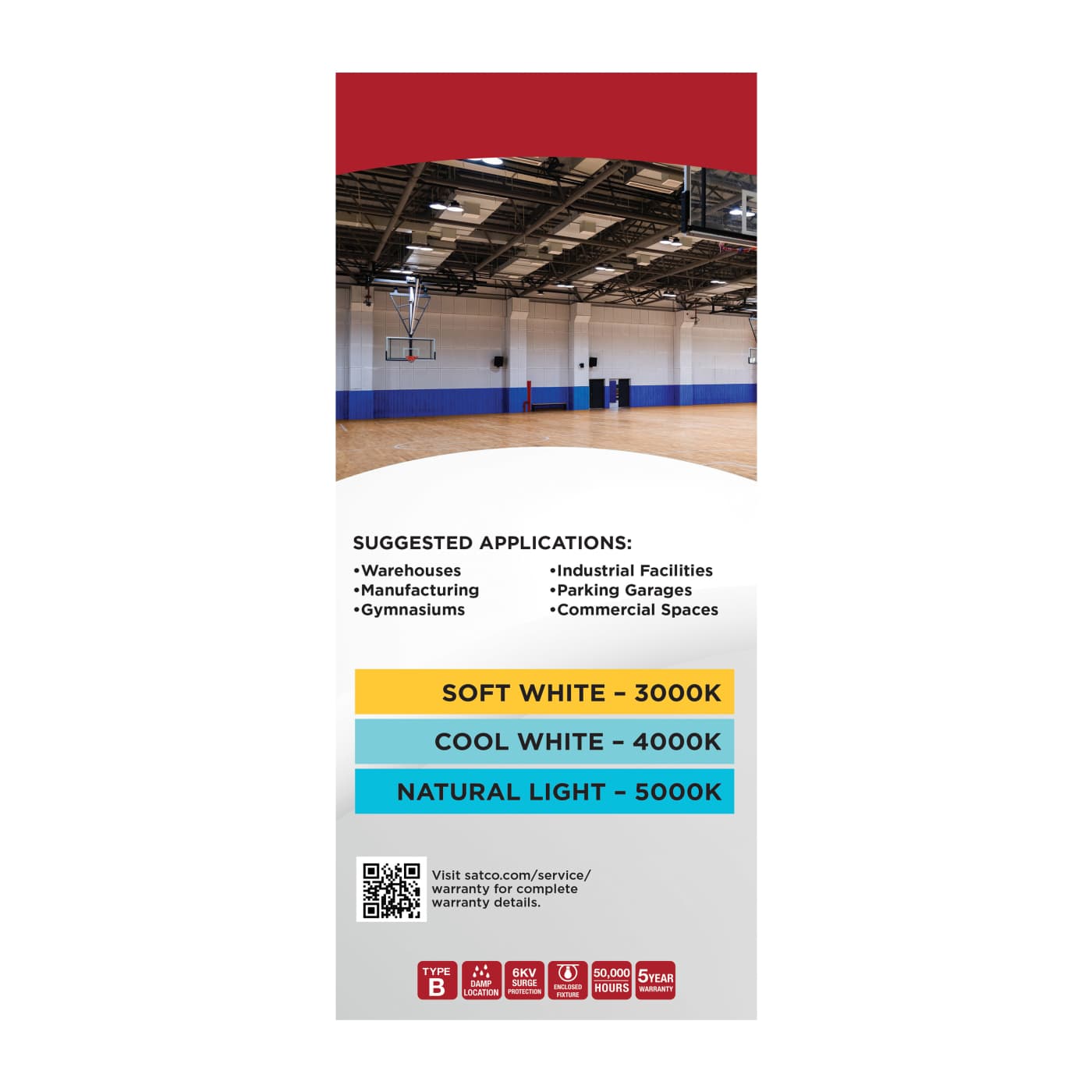 150W/LED/CCT/100-277V/EX39 - S23134