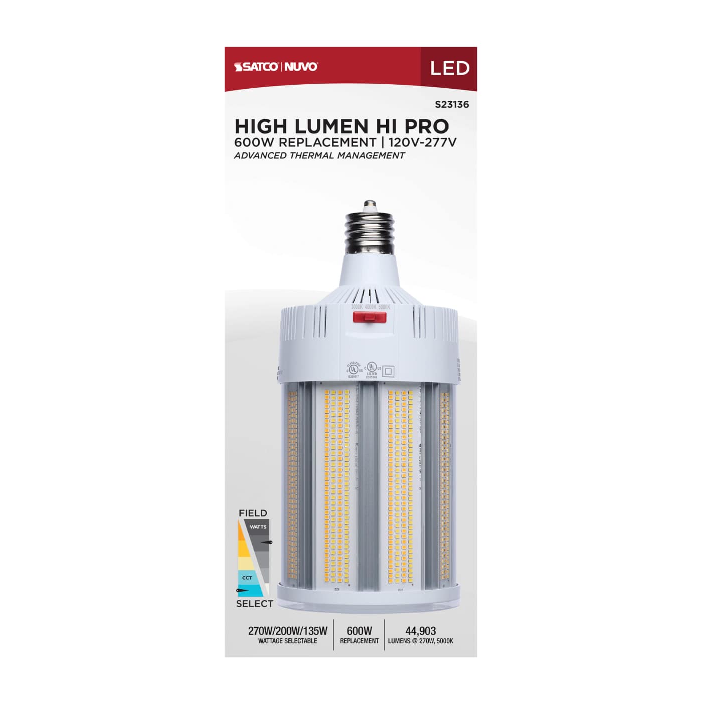 270W/LED/CCT/100-277V/EX39 - S23136