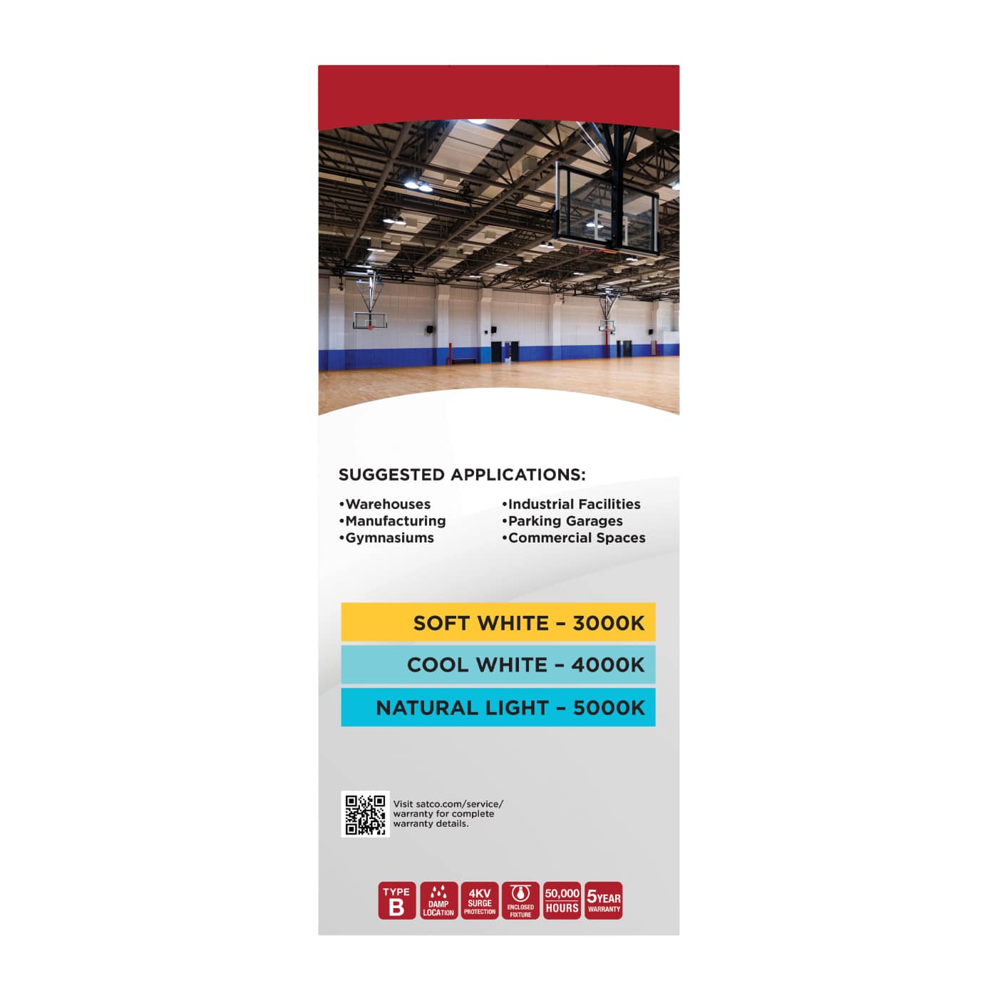 360W/LED/CCT/277-480V/EX39 - S23138