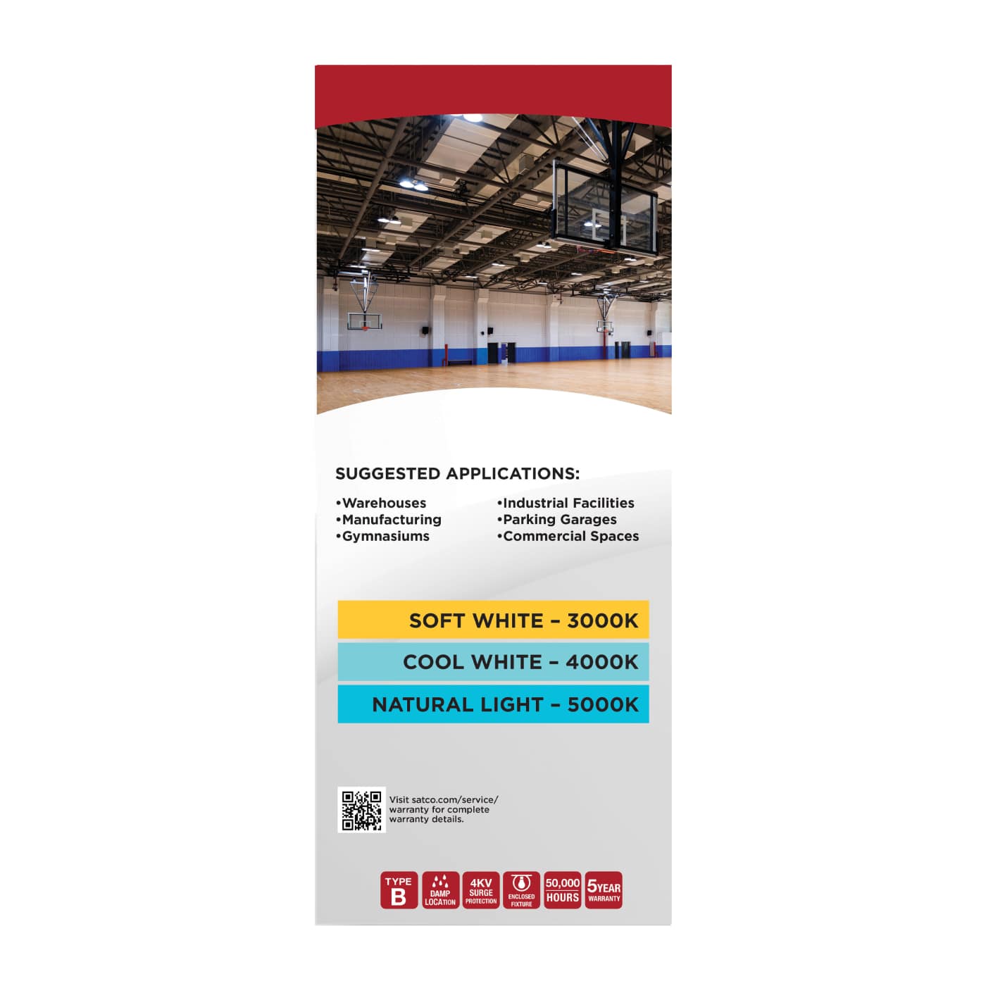 450W/LED/CCT/277-480V/EX39 - S23139